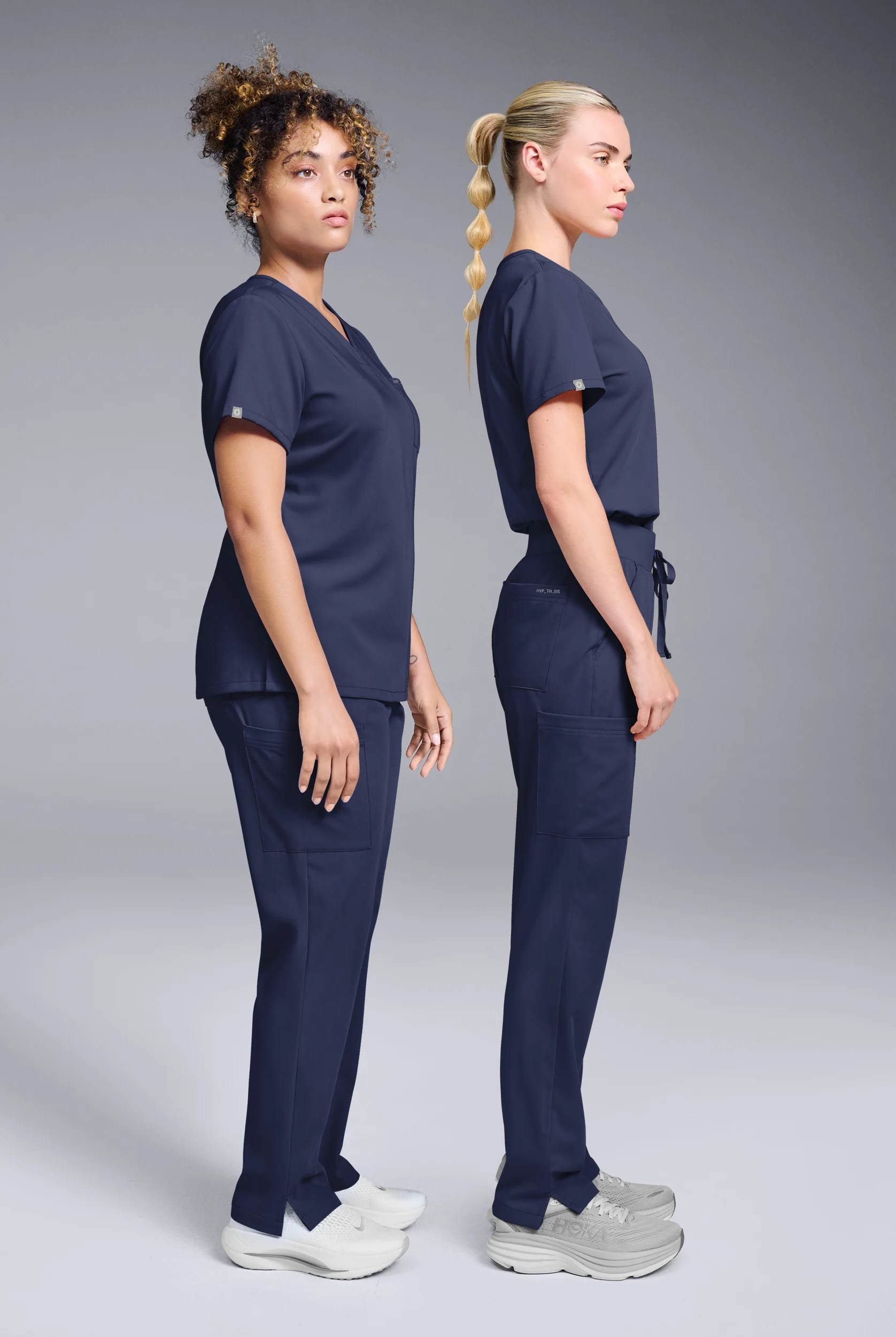 Hypothesis Women's Base V-Neck Tuck-In Scrub Top