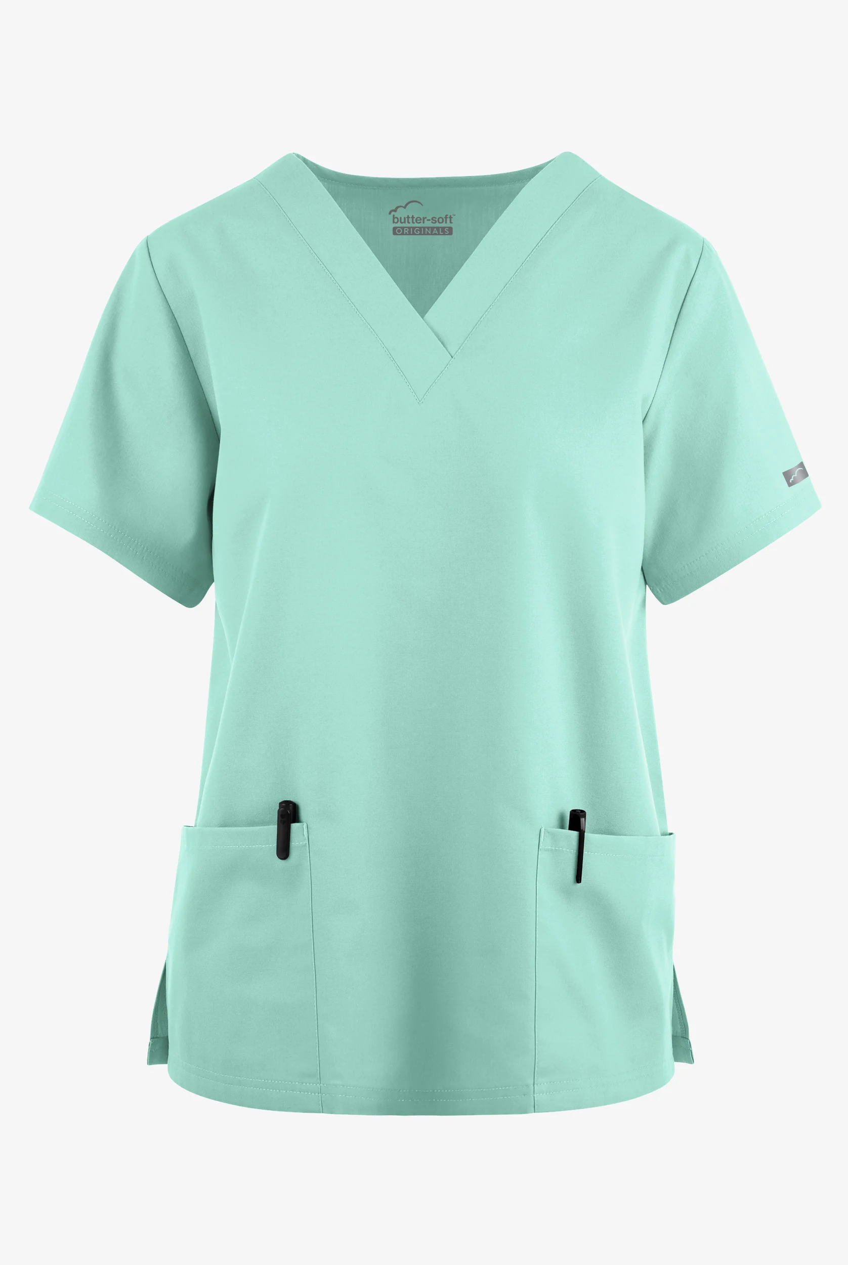 Butter-Soft Originals Women's 2-Pocket V-Neck Scrub Top
