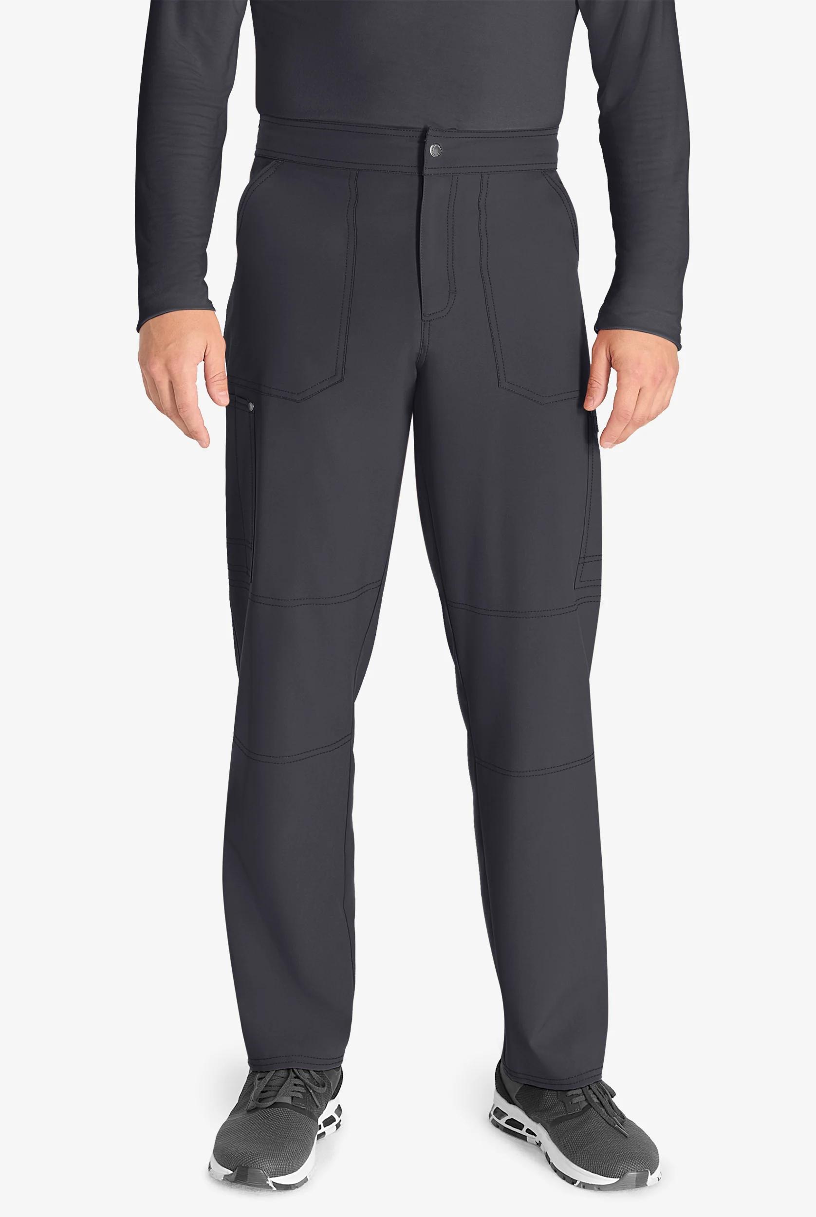 Dickies EDS NXT Men's 4-Pocket STRETCH Snap Fly Front Cargo Utilitarian Scrub Pants