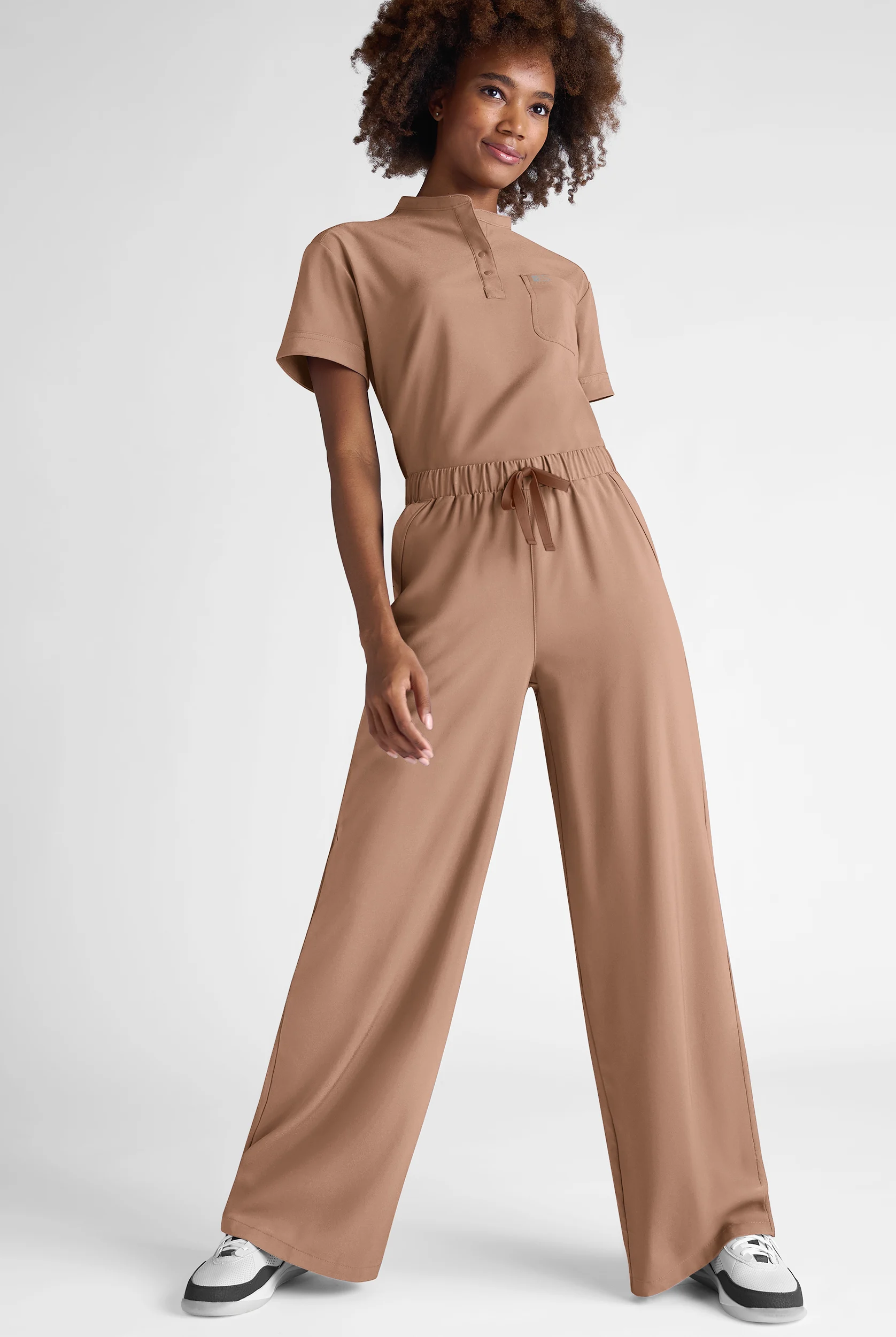 Easy STRETCH Hunter Women's 6-Pocket Relaxed Fit Wide Leg Scrub Pant