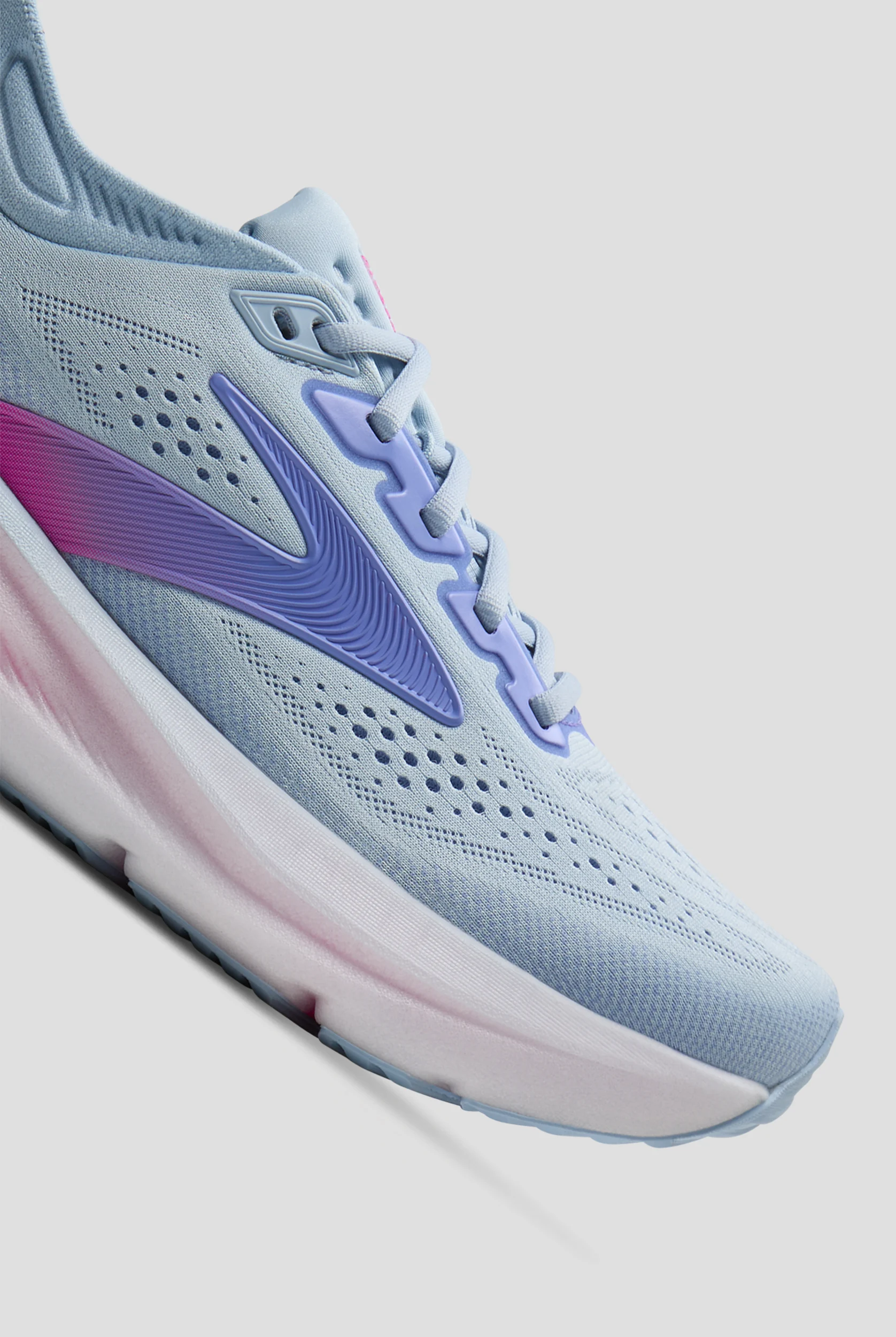 Zapatillas deportivas de enfermer&iacute;a Brooks Glycerin 23 Skyway/Blazing Bell/Pink con cordones para mujer