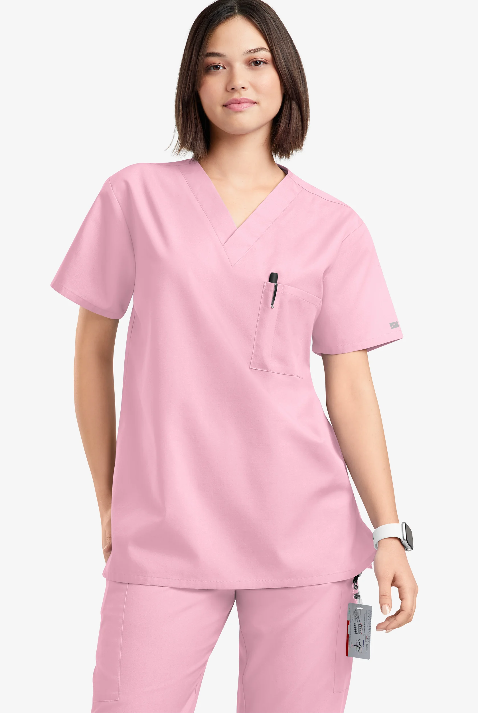 Butter-Soft Originals Unisex 2-Pocket V-Neck Scrub Top