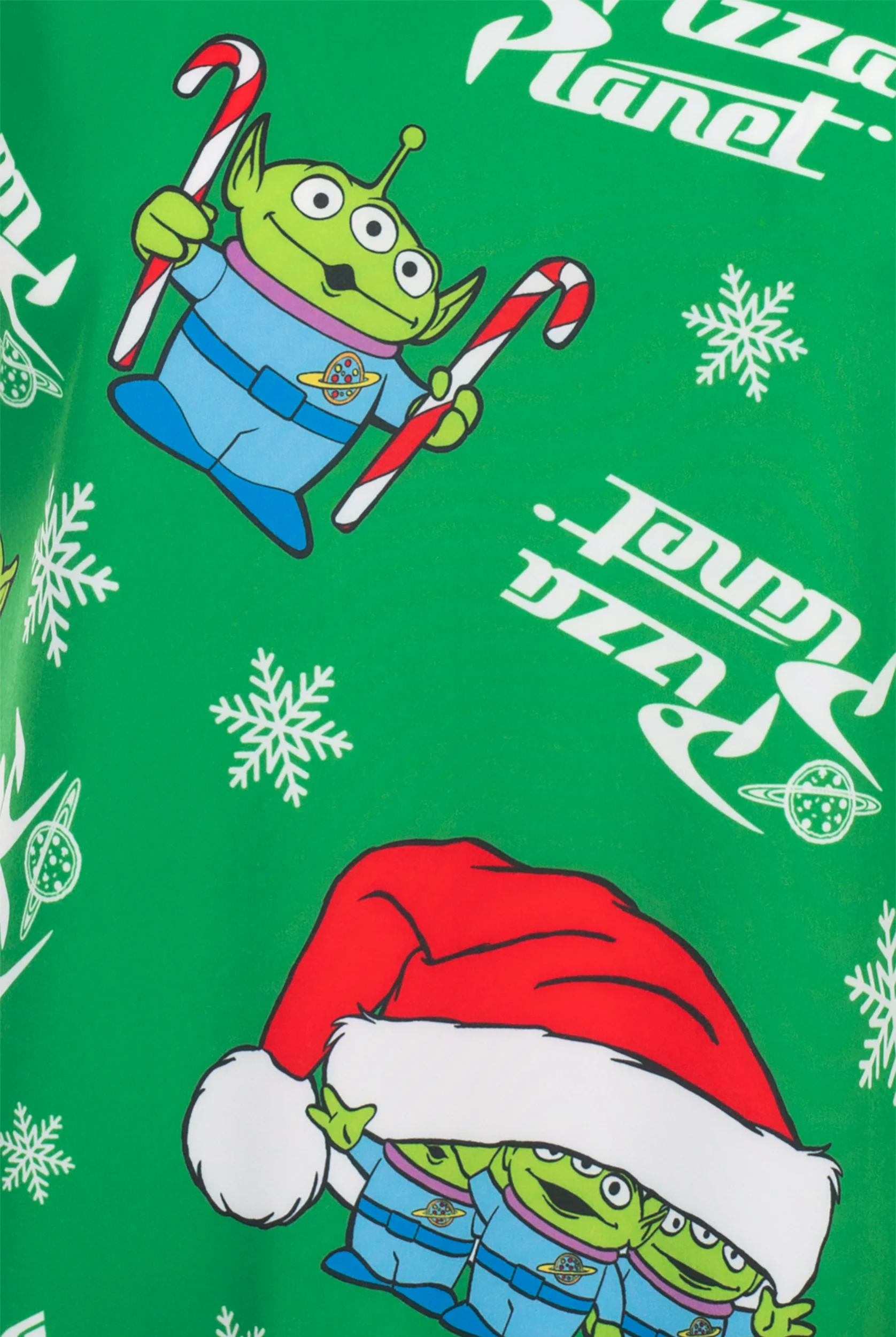 Disney's Toy Story Christmas by Funscrubs Women's 2-Pocket STRETCH V-Neck Print Scrub Top