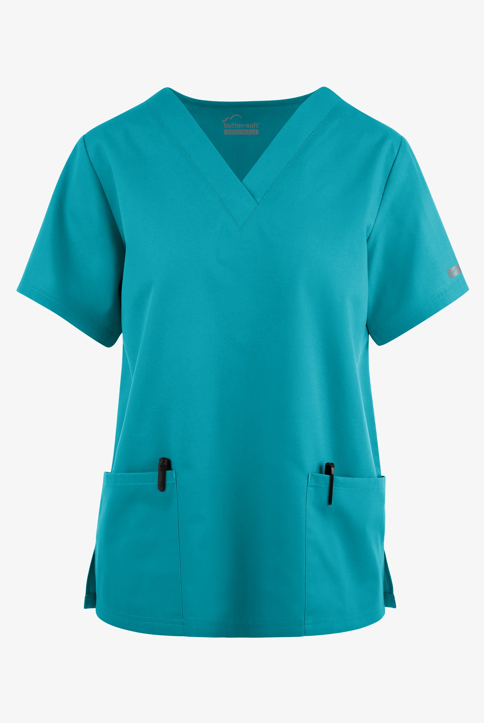 Butter-Soft Originals Women's 2-Pocket V-Neck Scrub Top