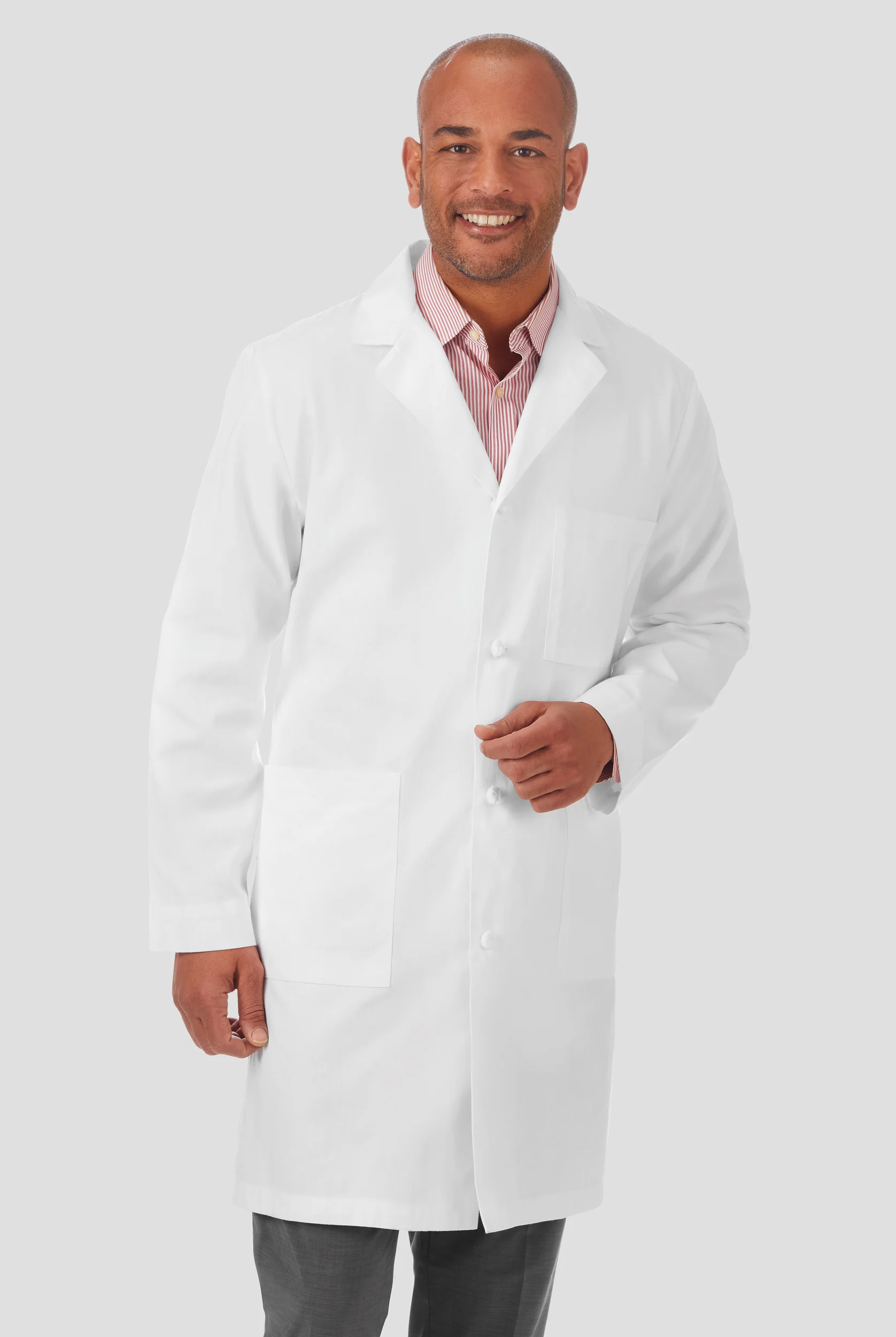 White Swan Meta Men's 40" 5-Pocket Lab Coat