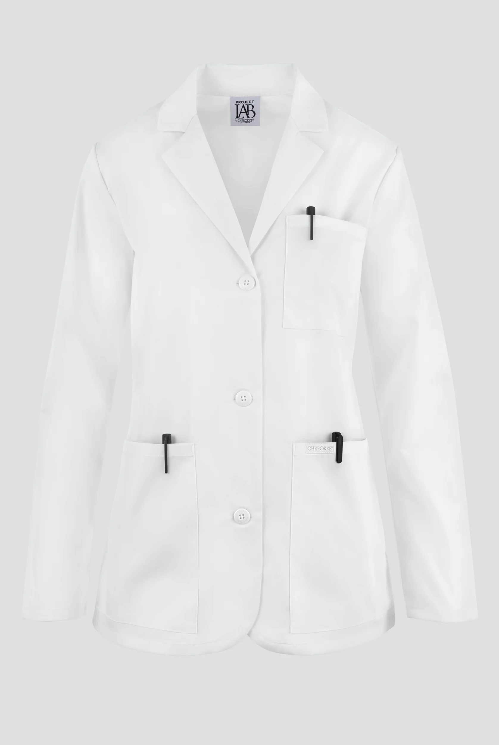 Cherokee Project Lab Women's 28" 3-Pocket Lab Coat