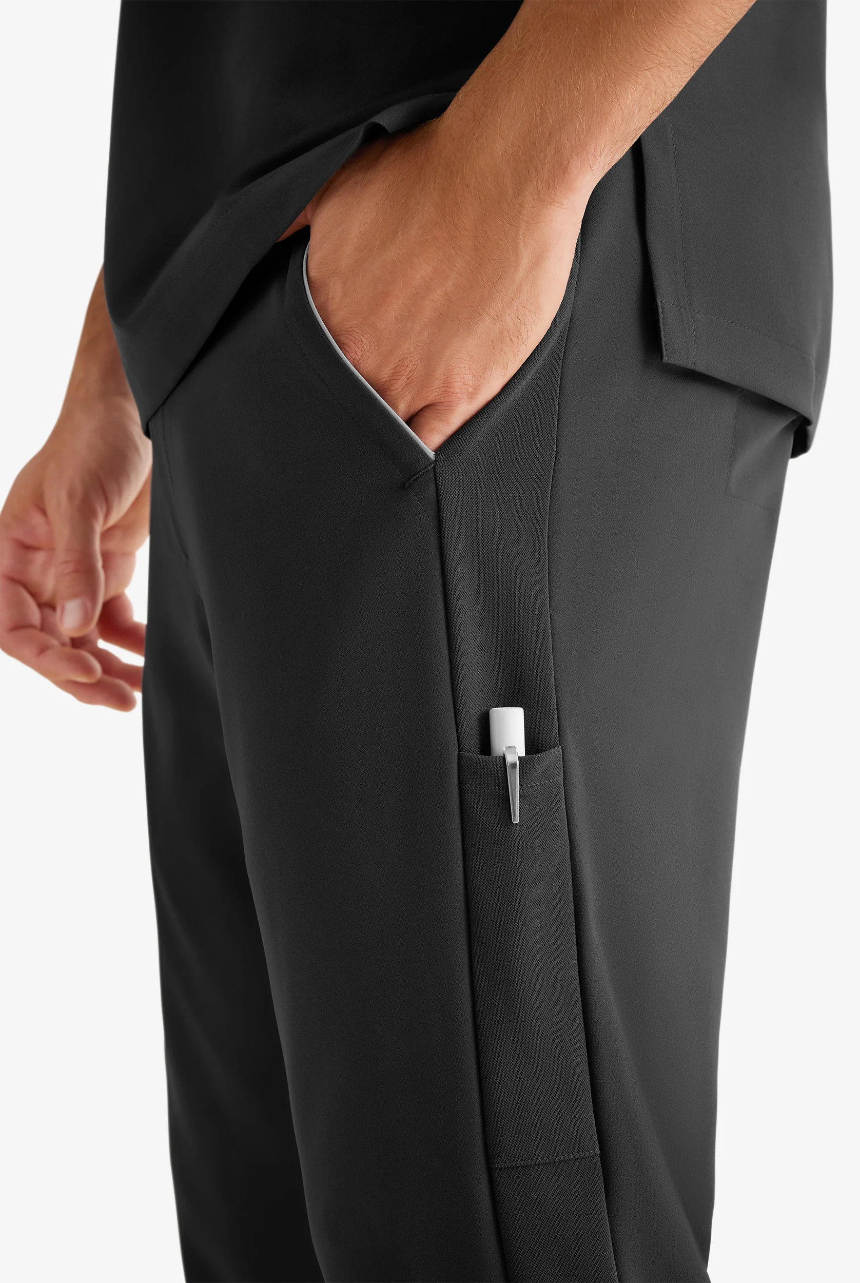 Pantalón médico 360 by Healing Hands Nash STRETCH con piernas pitillo y 5 bolsillos para hombre