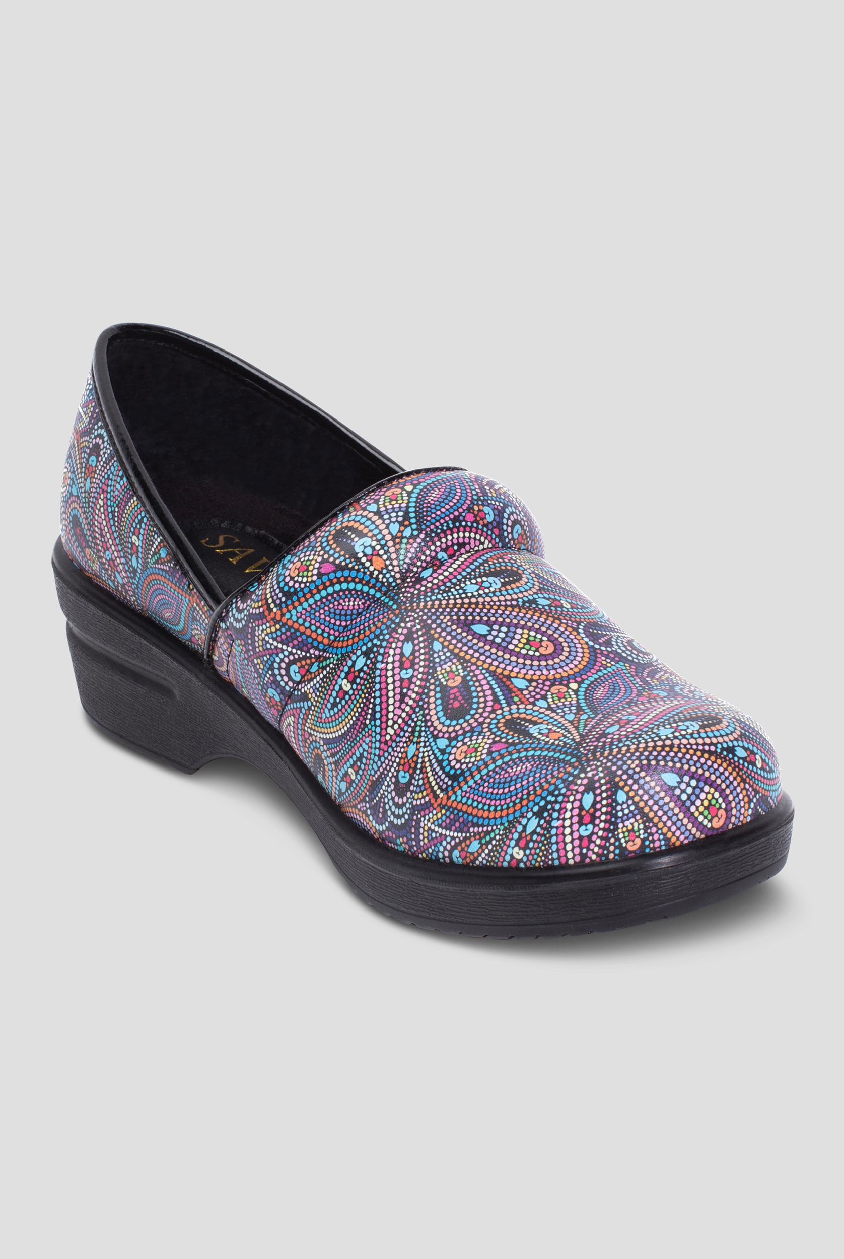 Savvy Women's Brandy Dharma Paisley Clogs