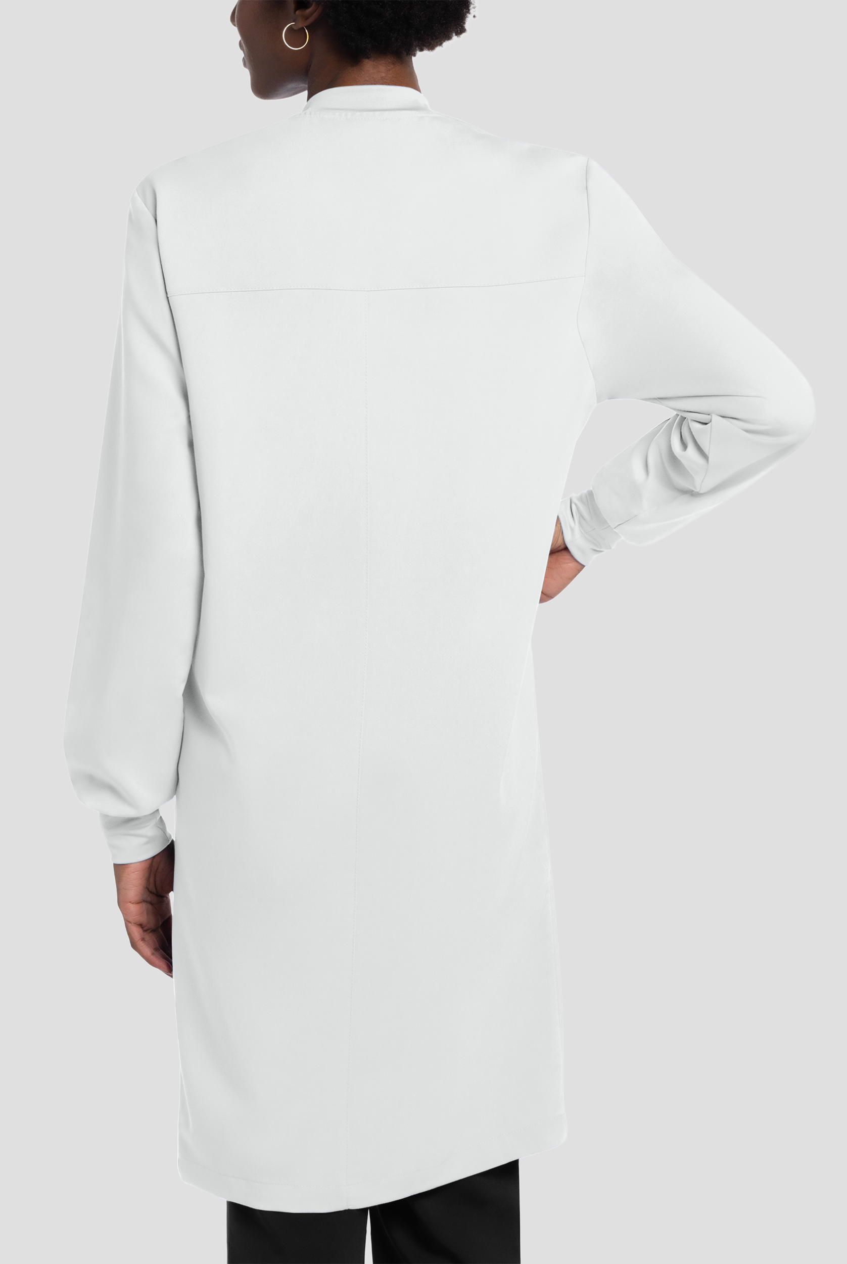 Cherokee Project Lab 40" Snap Front Lab Coat