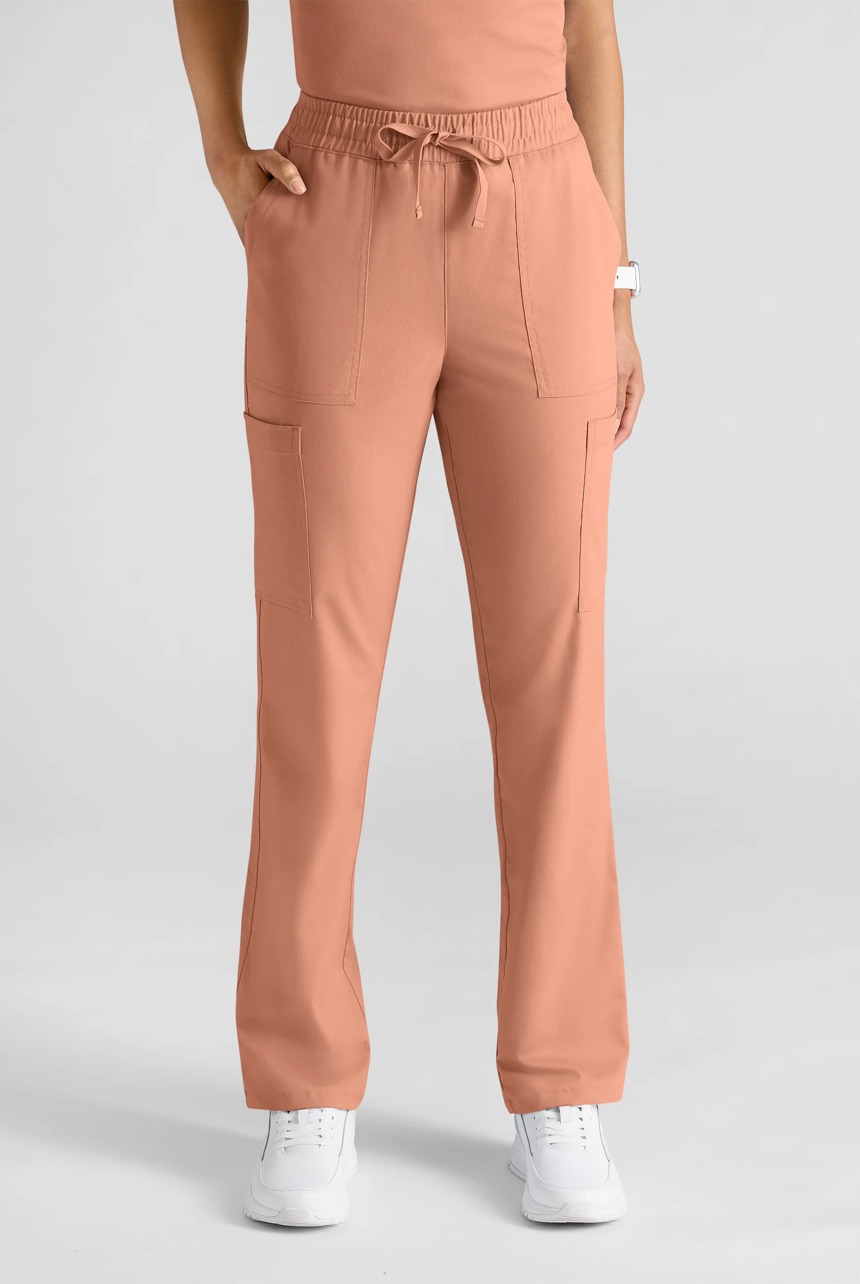 Butter-Soft STRETCH FLXTEK+ Women's 8-Pocket Straight Leg Cargo Scrub Pants