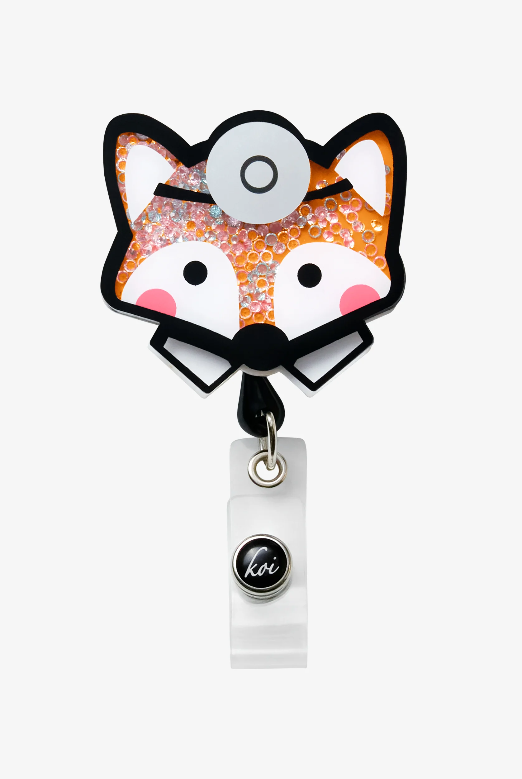 Koi Fantastic Dr. Fox Shaker ID Badge Holder
