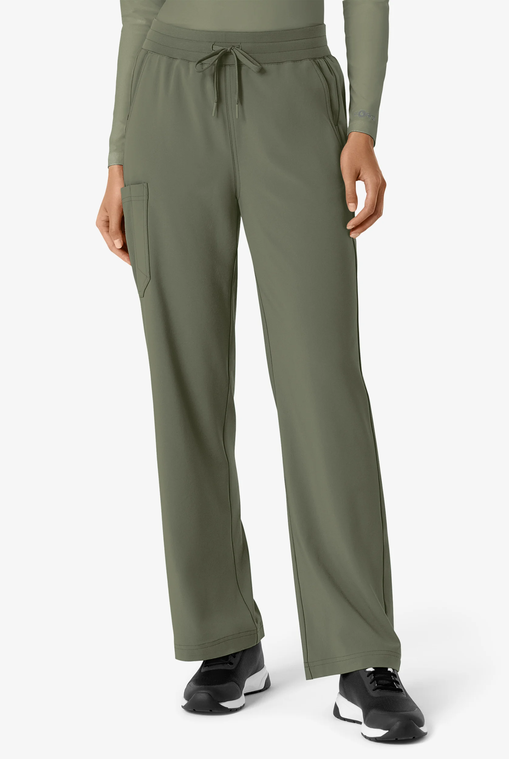 Carhartt Cross-Flex Force Boot Cut Women's 6-Pocket STRETCH Convertible Drawstring Cargo Scrub Pants