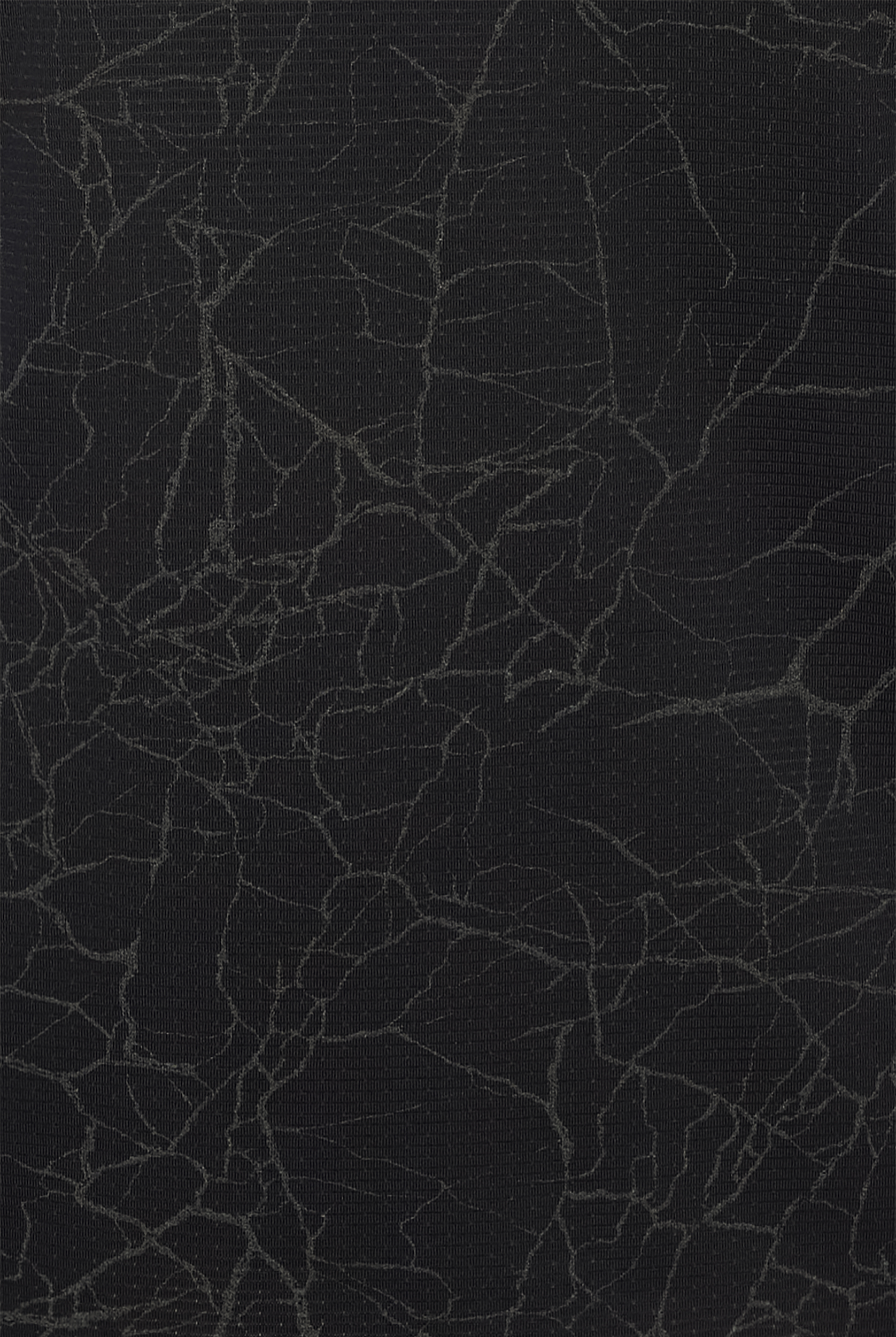 Camiseta médica Infinity Crackle Black Marble STRETCH con mangas largas para mujer