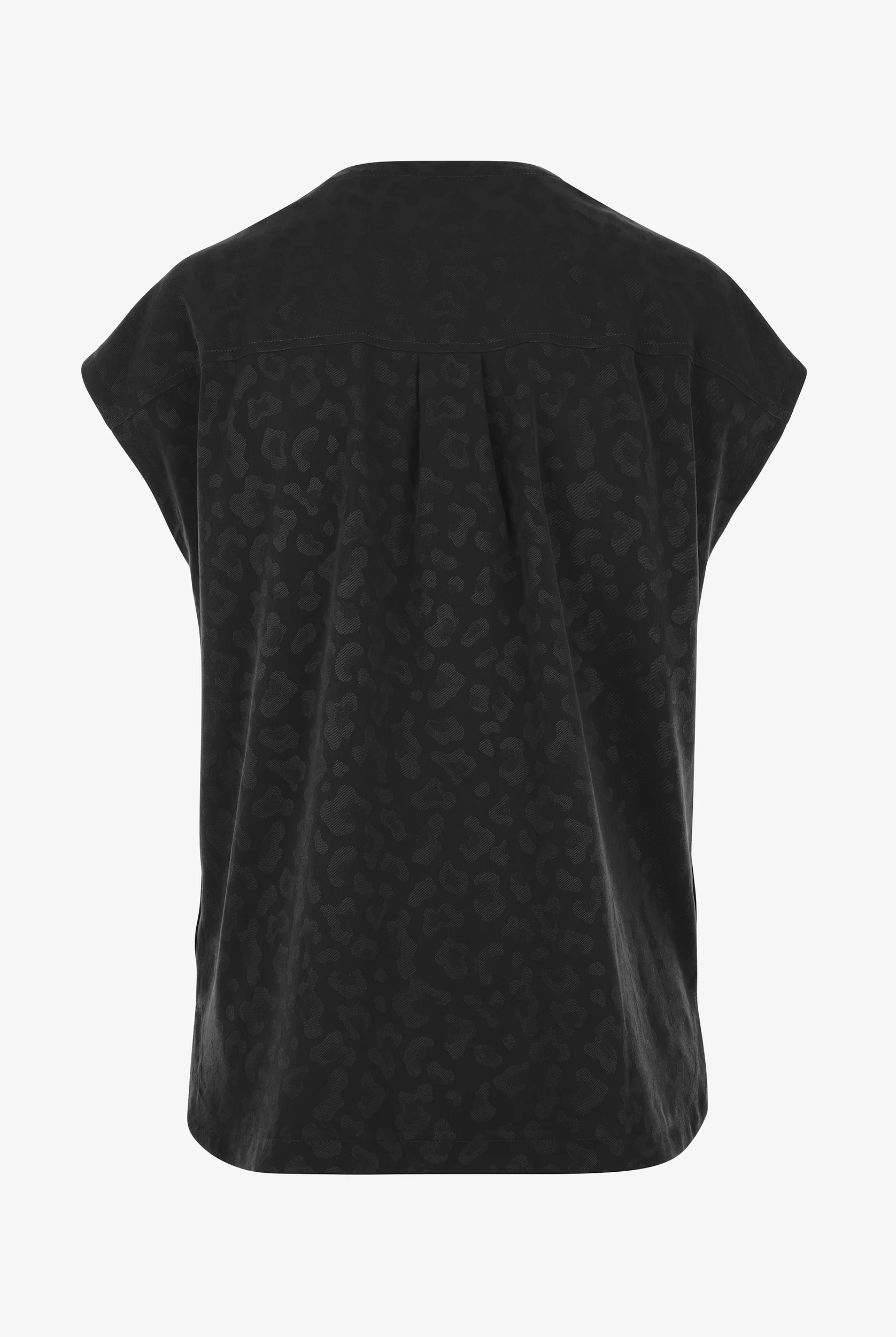 Healing Hands Purple Label Jayden Women's 2-Pocket STRETCH Leopard Jacquard Dolman Sleeve Scrub Top