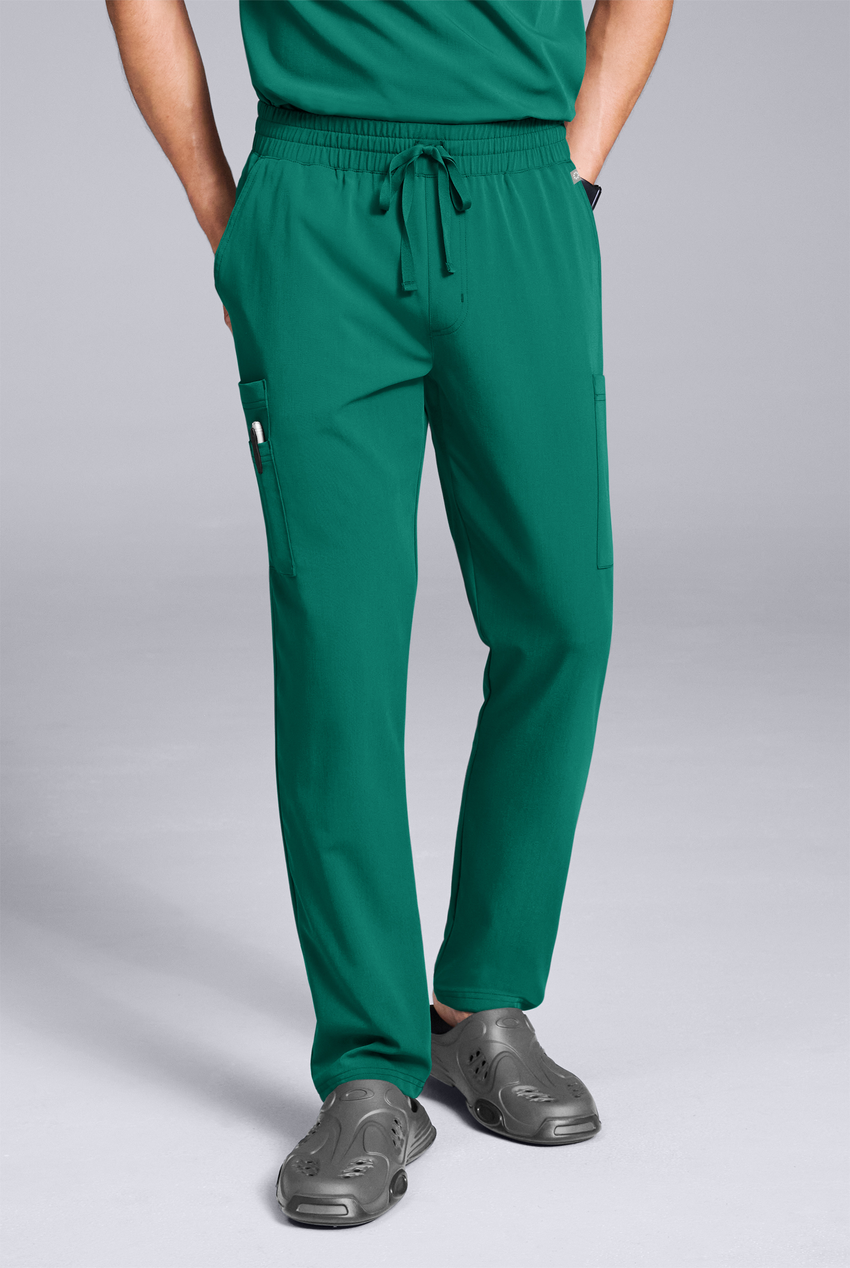 Hypothesis S-R Shift Ready Men's 8-Pocket Straight Leg Cargo Scrub Pant