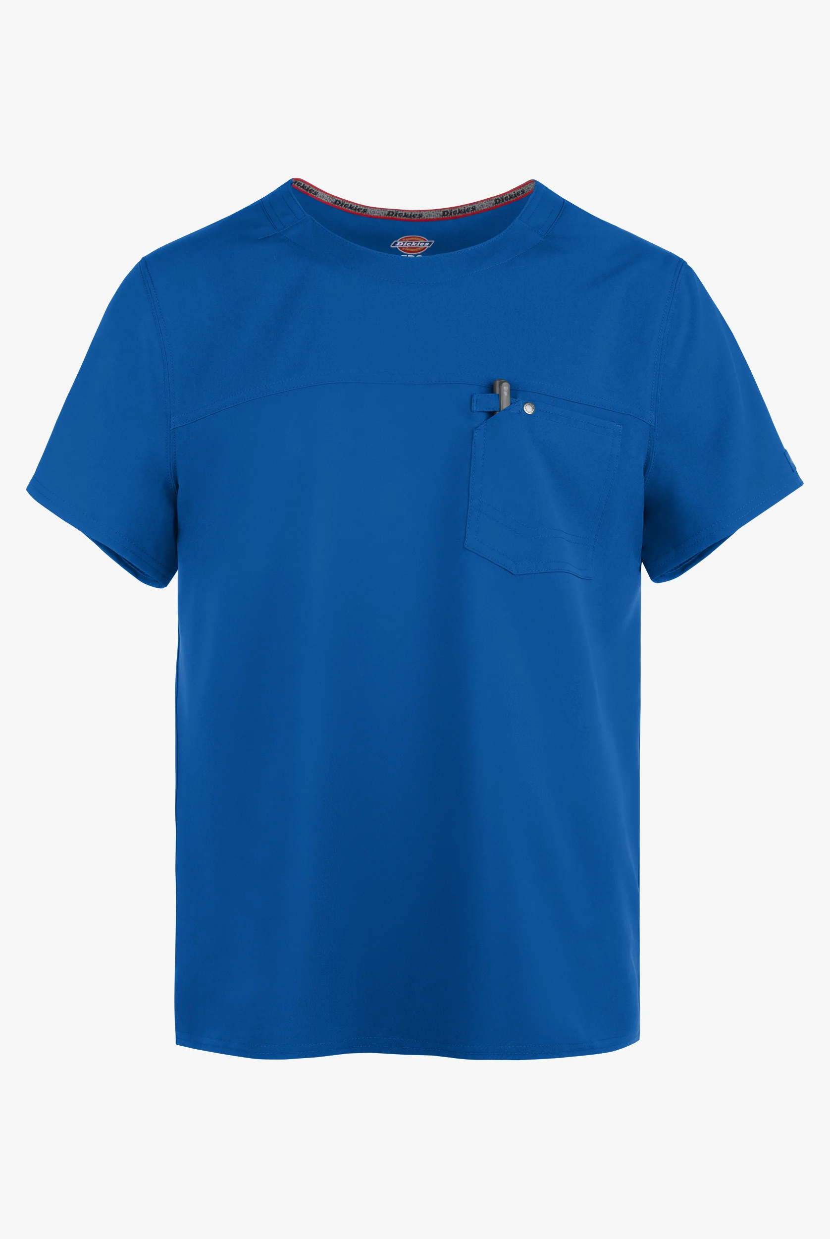 Dickies EDS NXT Men's 1-Pocket Tuck In Round Neck Scrub Top