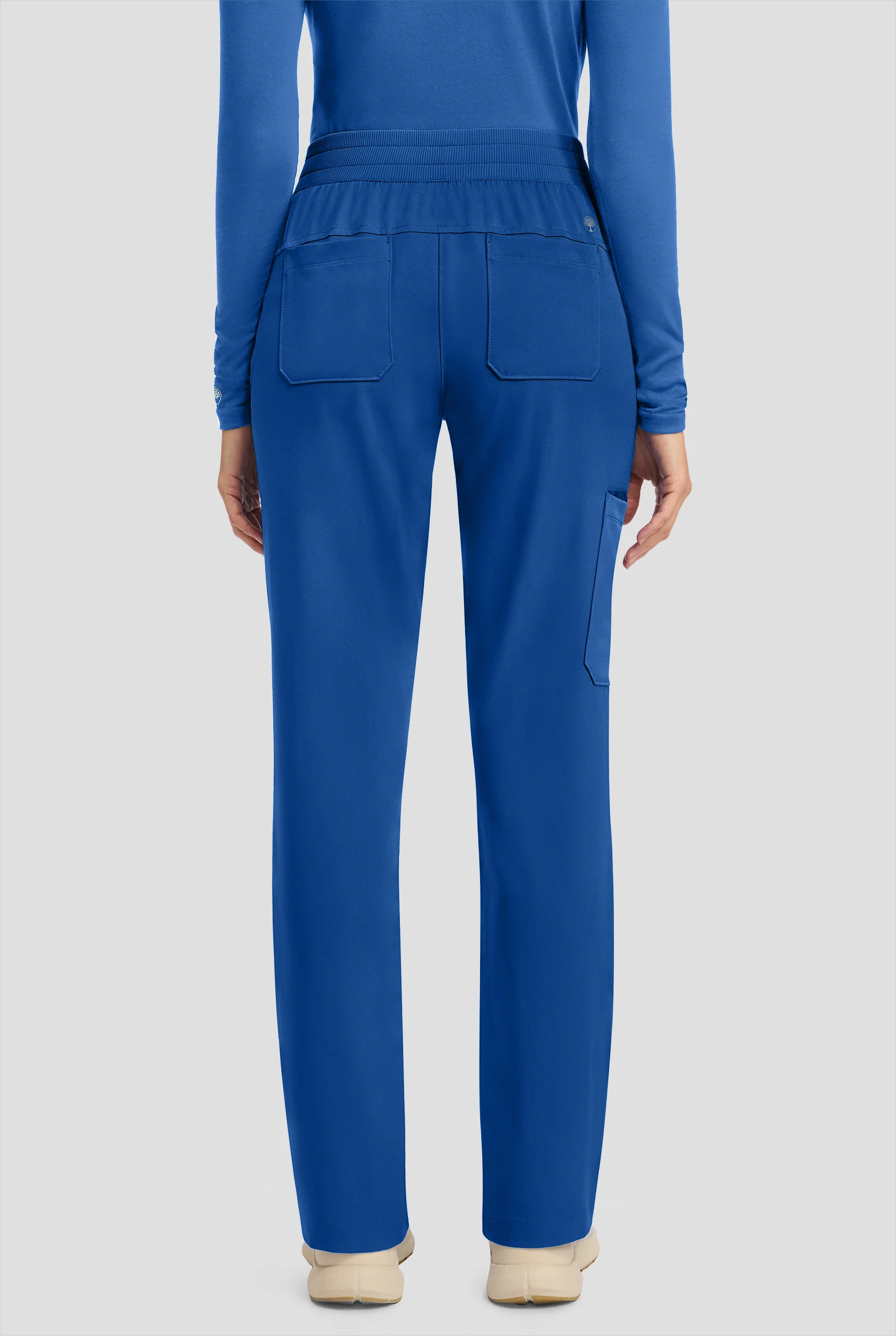 Pantal&oacute;n m&eacute;dico HH Works by Healing Hands STRETCH con piernas rectas y 5 bolsillos para mujer