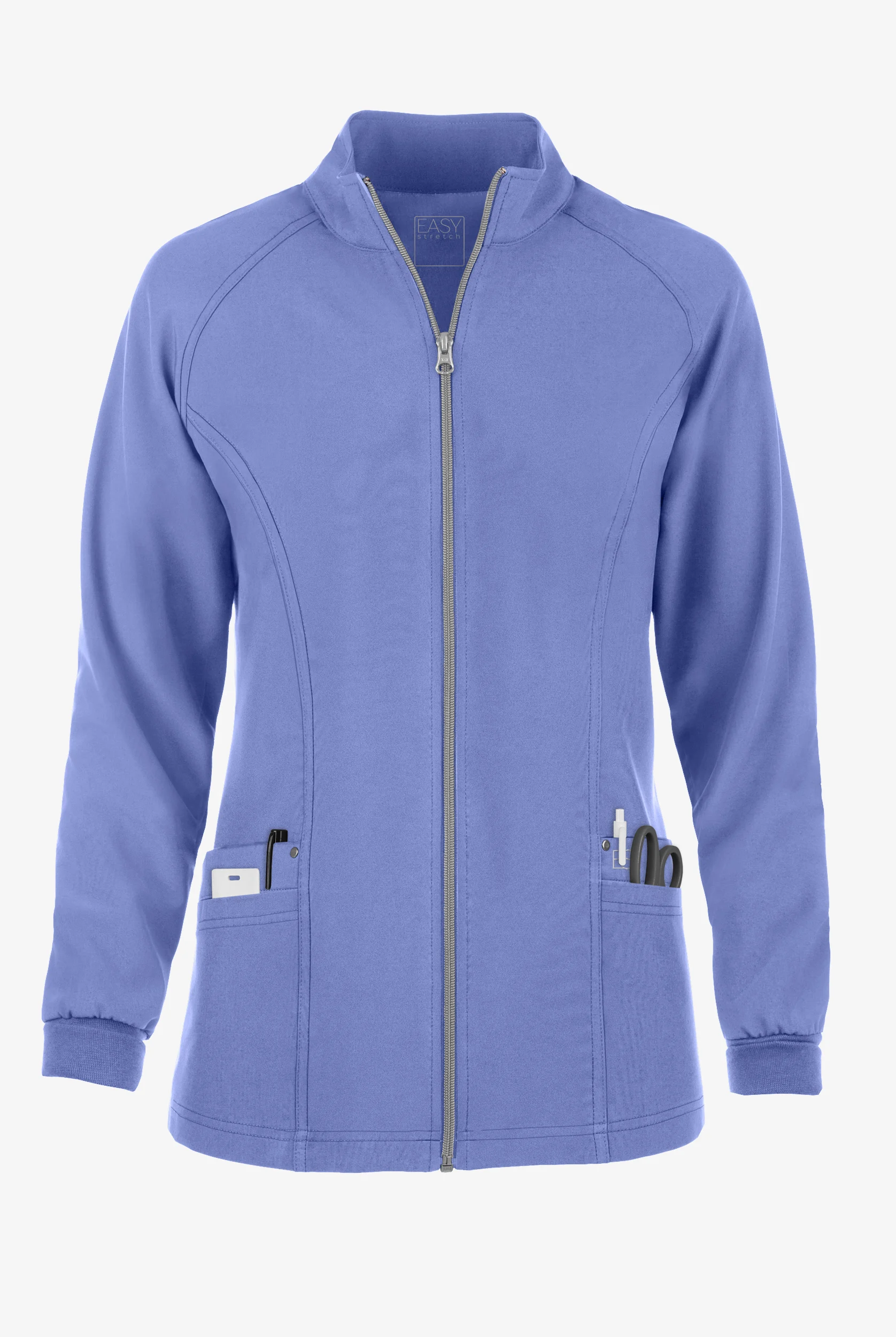 Easy STRETCH Zadie Women's 4-Pocket Raglan Scrub Jacket