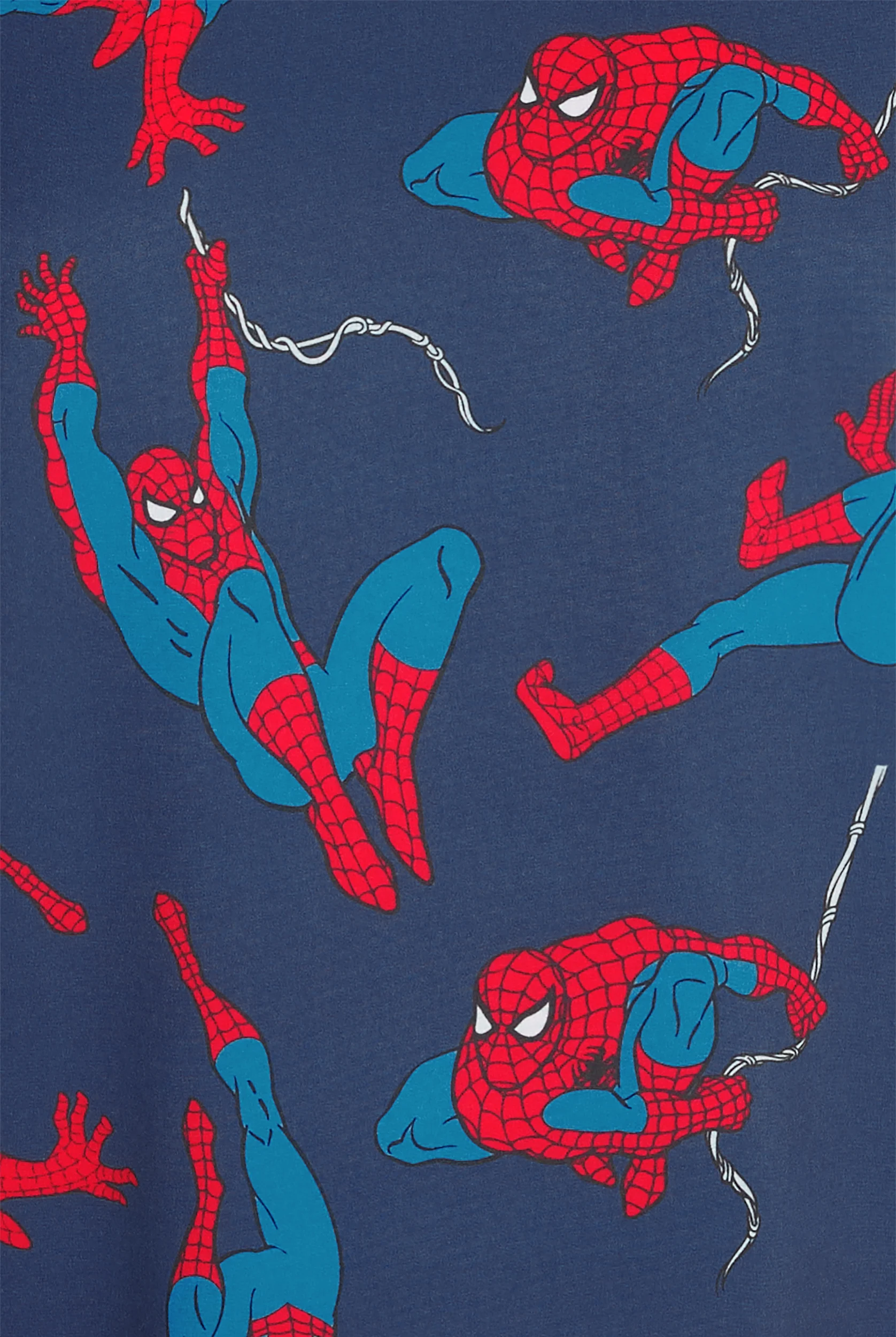 Marvel's Spider-Man by Funscrubs Women's 2-Pocket STRETCH V-Neck Print Scrub Top