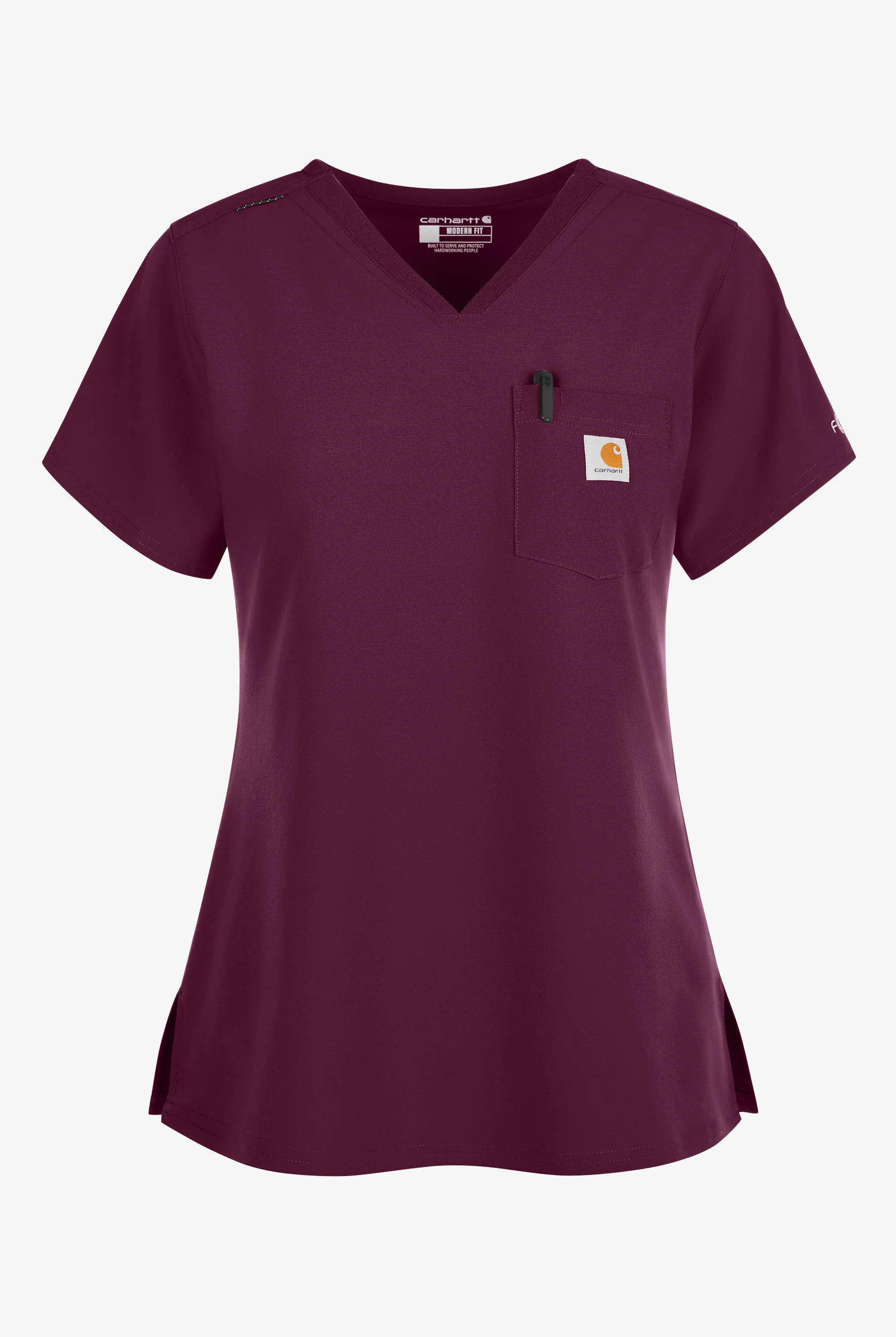 Blusa médica Carhartt Cross-Flex Force STRETCH con paneles de tejido y 1 bolsillo para mujer