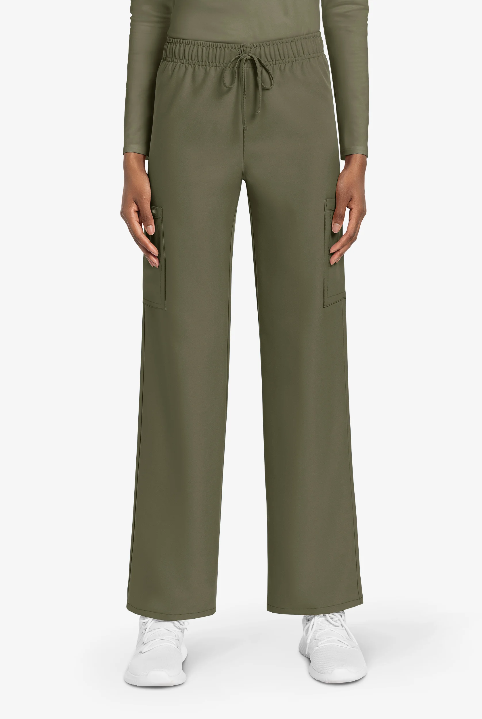 Cherokee Workwear Originals Ultra Unisex 3-Pocket Drawstring Straight Leg Scrub Pants