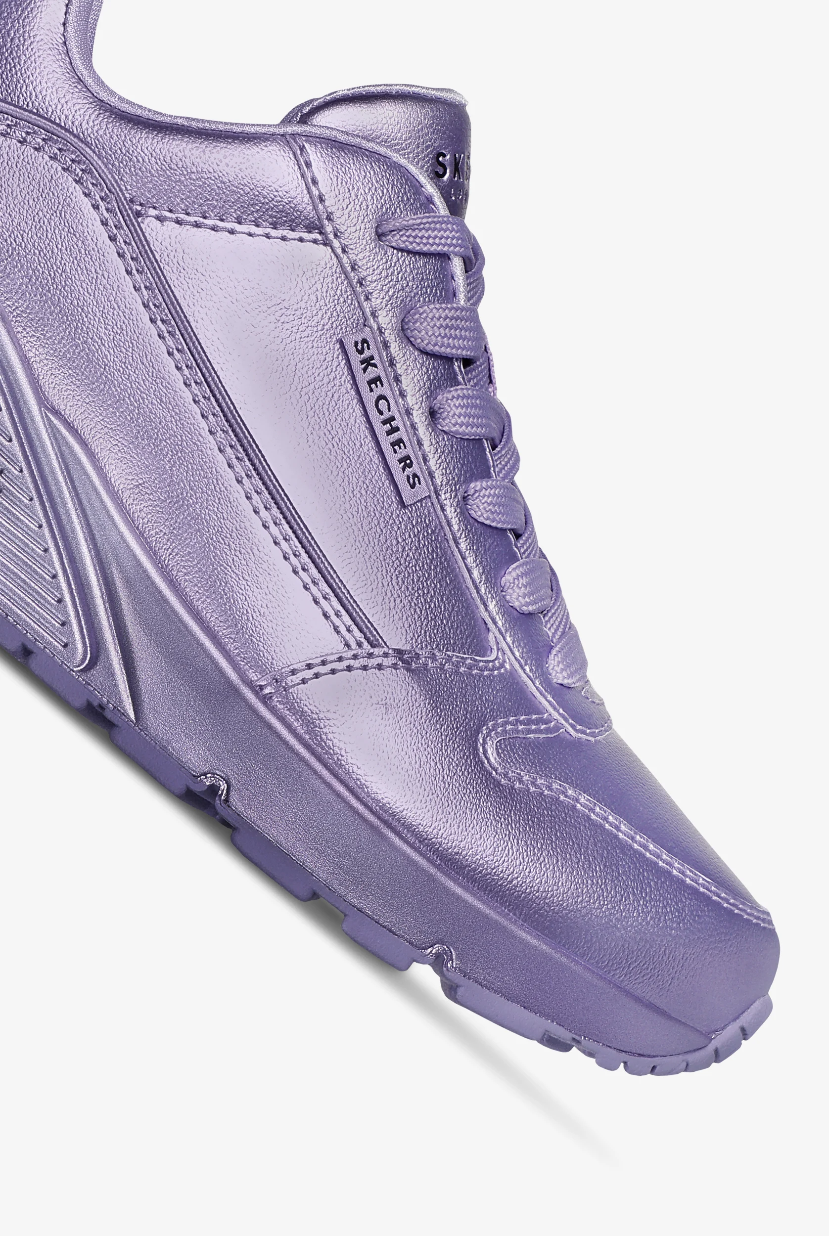 Skechers Street UNO - GALACTIC GAL Metallic Athletic Lace Up Nursing Shoes