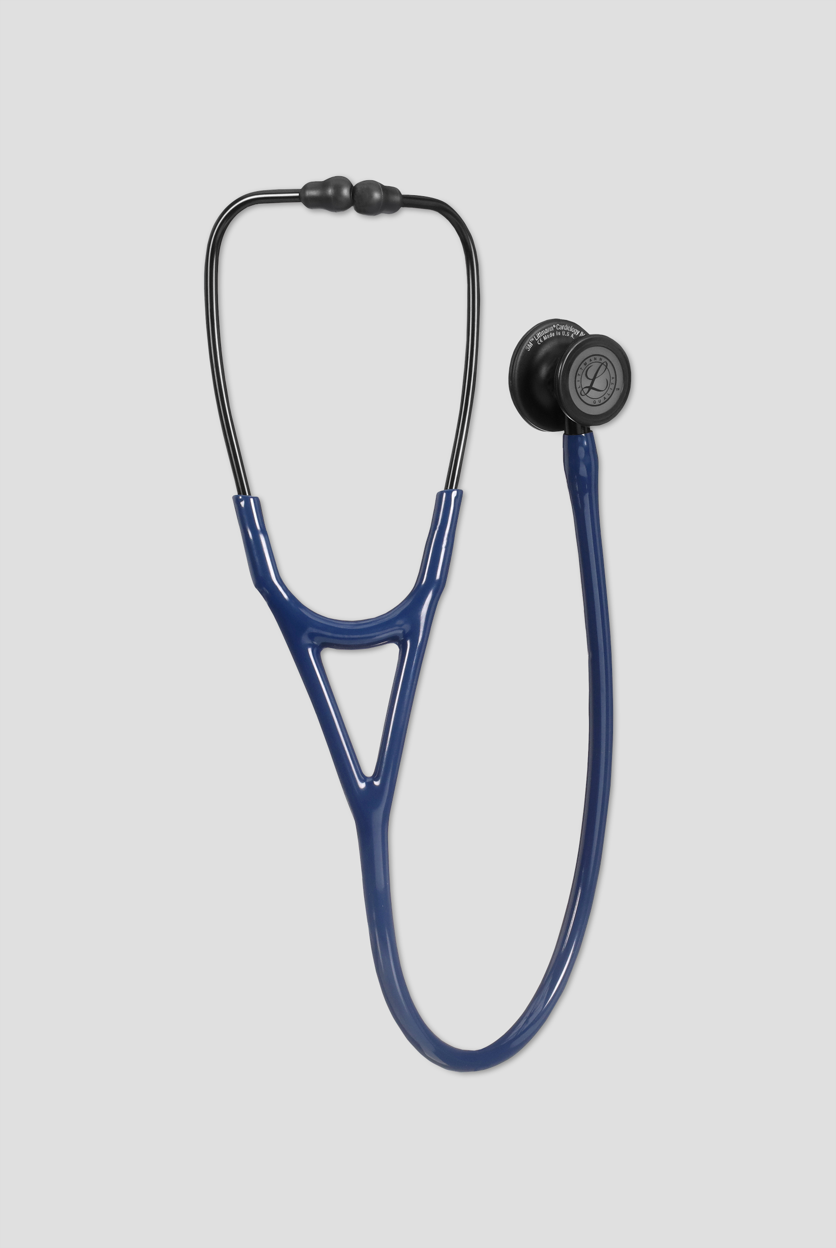 3M™ Littmann® Cardiology IV™ Black Finish Navy Blue Tube Stethoscope