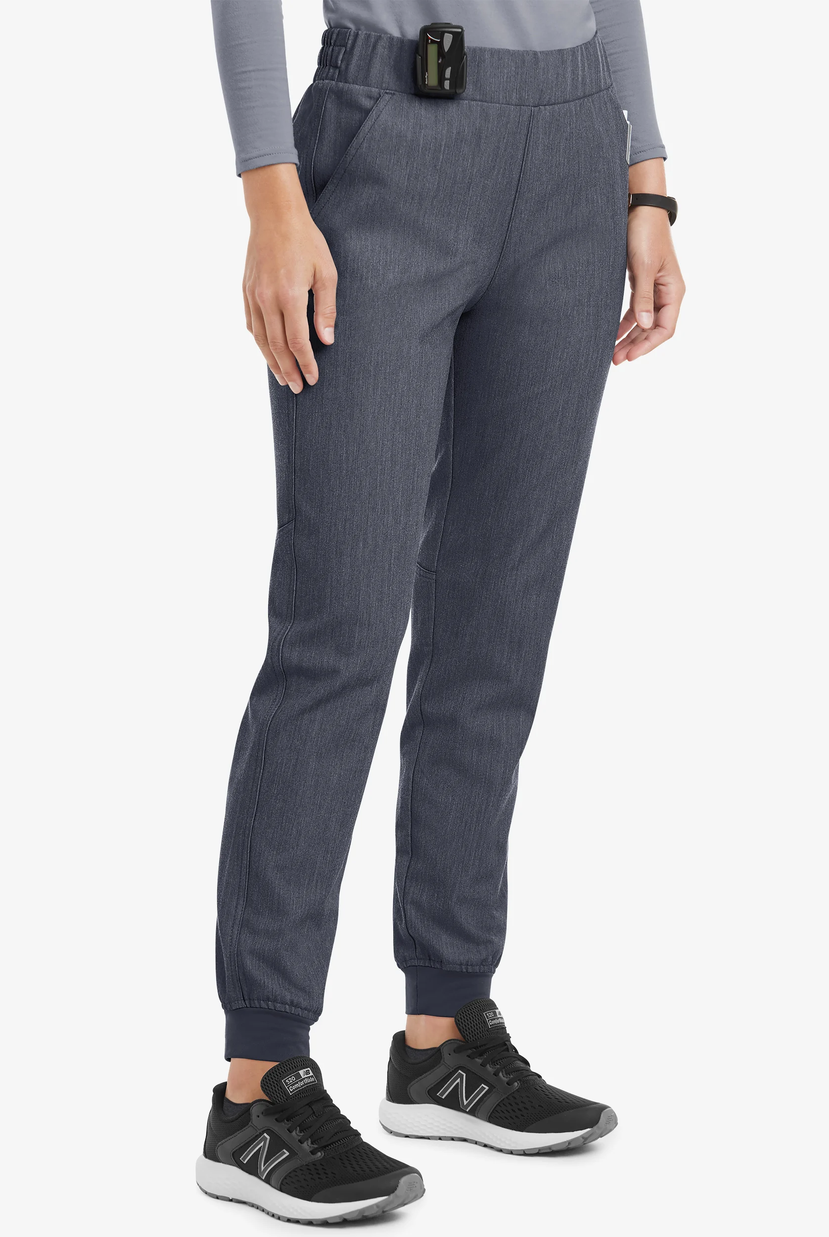 MOVEMENT by Butter-Soft Vega Women's 5-Pocket Flat Front Jogger STRETCH Scrub Pants