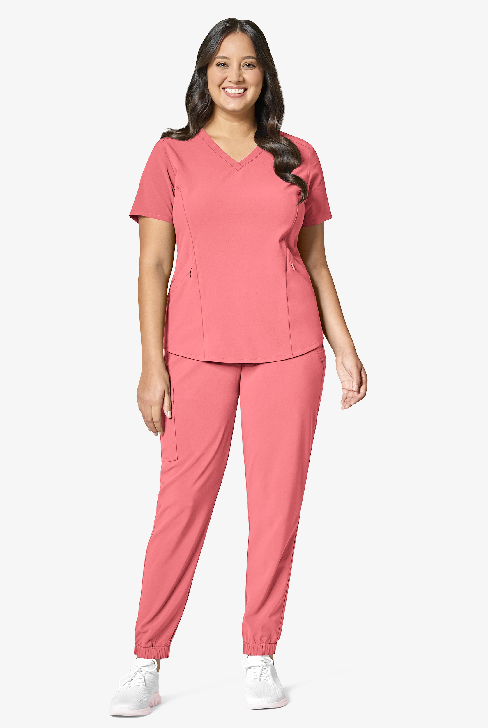 Wink Renew Women's 4-Pocket STRETCH V-Neck Scrub Top
