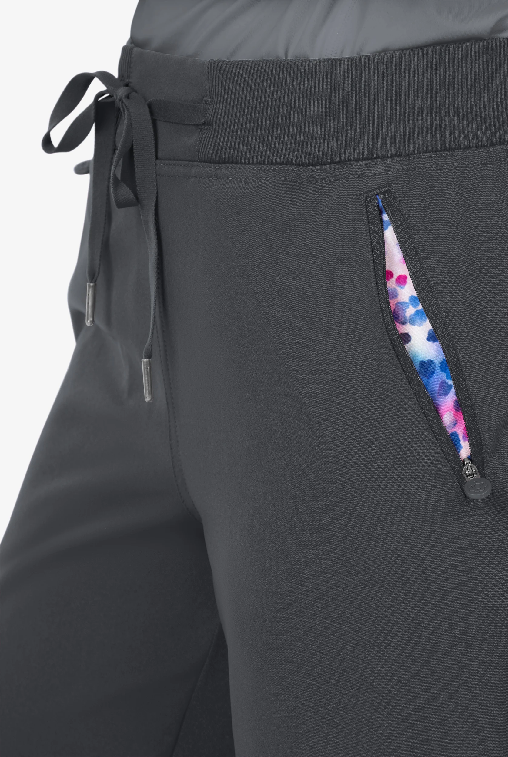 UA Exclusive Bella by Zavate Ivy Women's 5-Pocket STRETCH Drawstring Scrub Pants