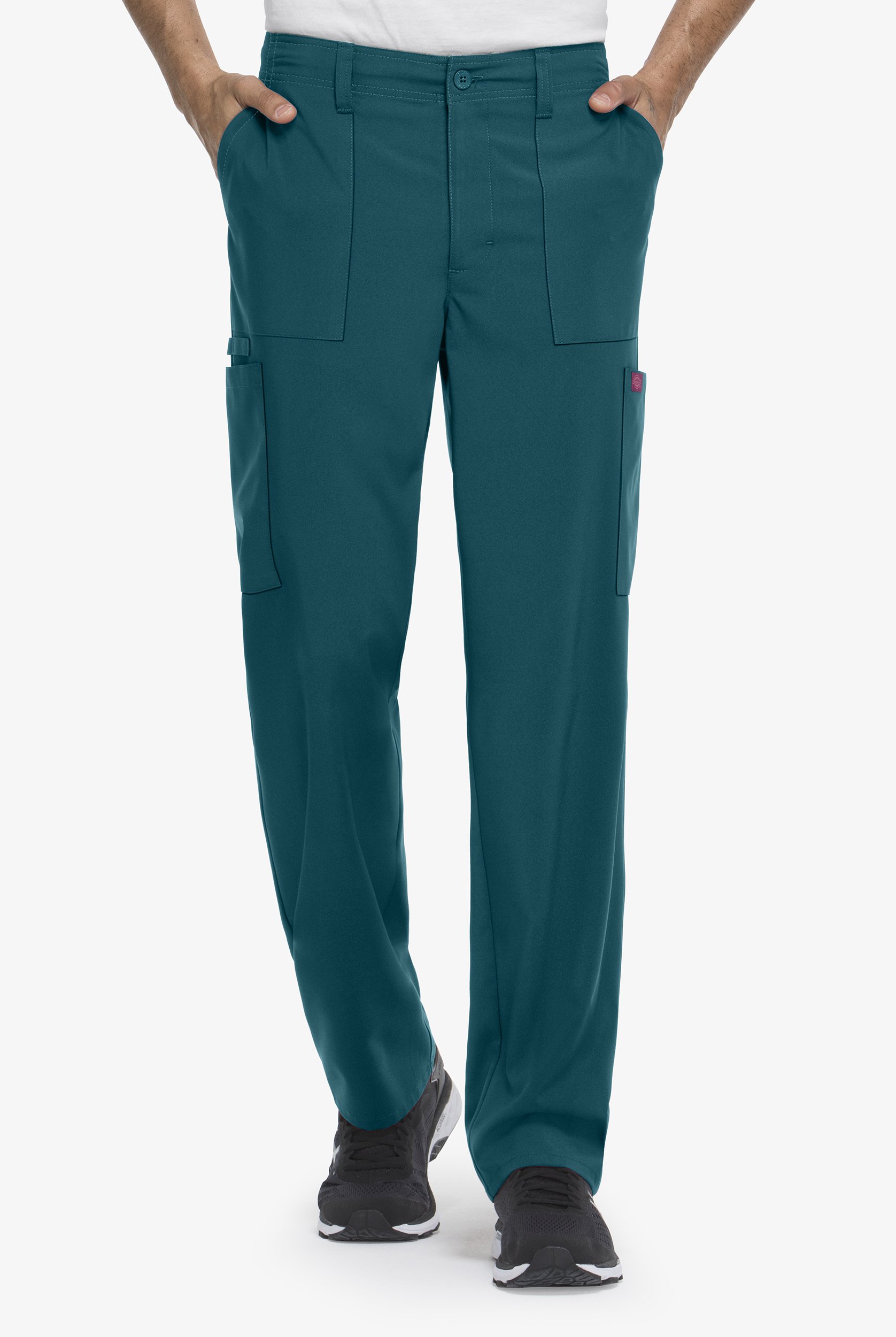 Dickies EDS Essentials Men's 6-Pocket STRETCH Cargo Scrub Pants - Short