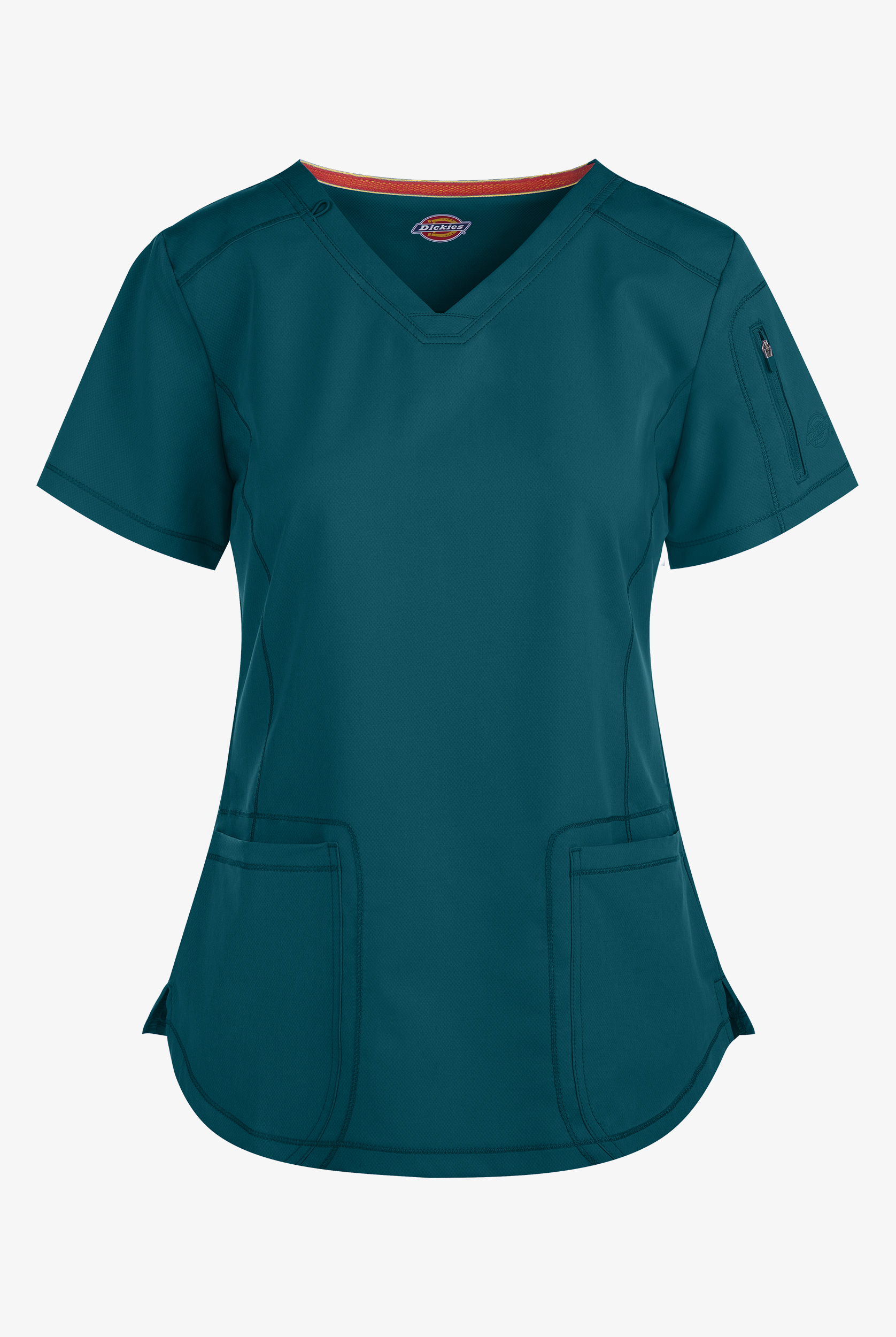 Dickies Dynamix Women's 3-Pocket STRETCH V-Neck Scrub Top