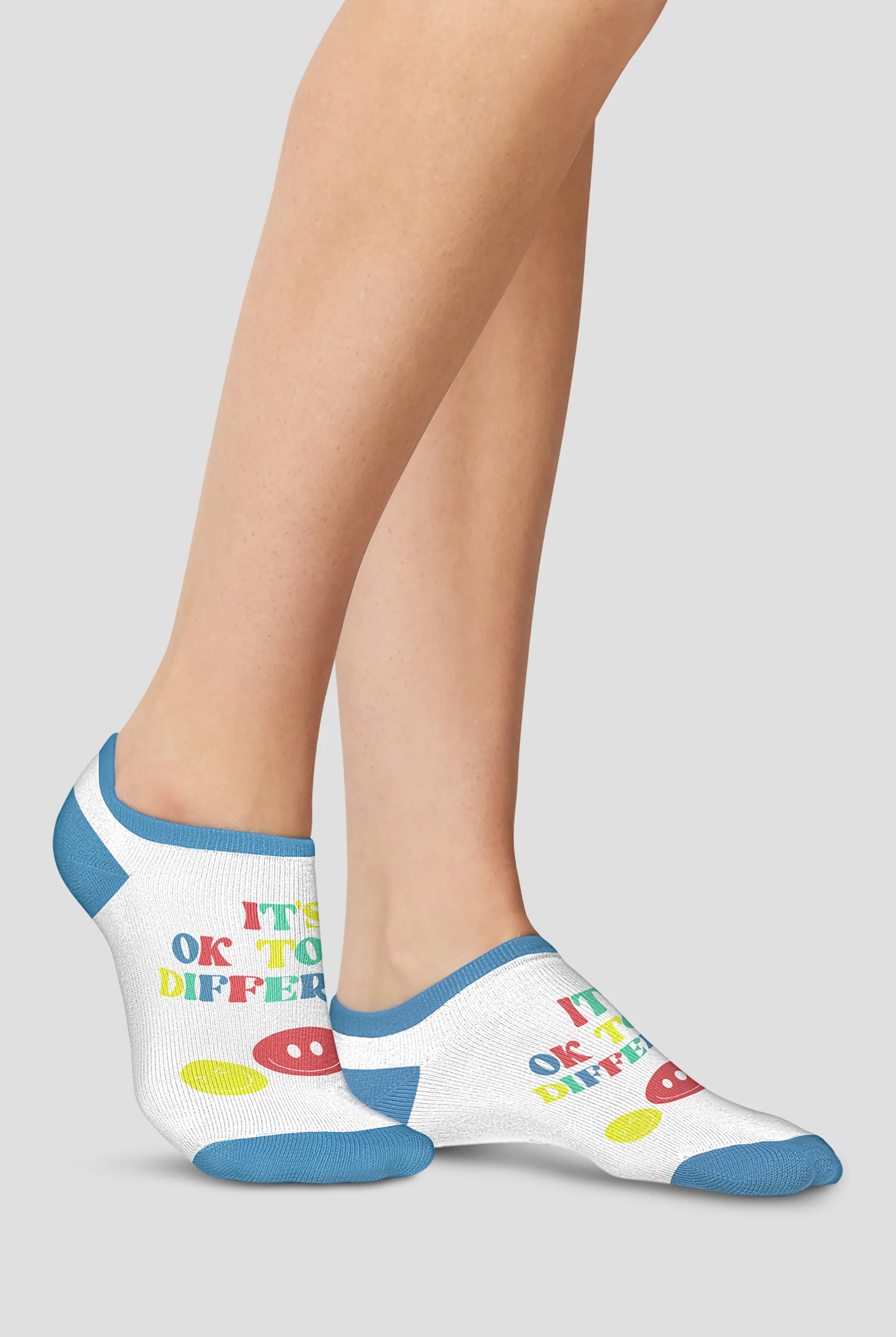 Cherokee Women's OK To Be Different 2-Pack Arch Support Ankle Socks