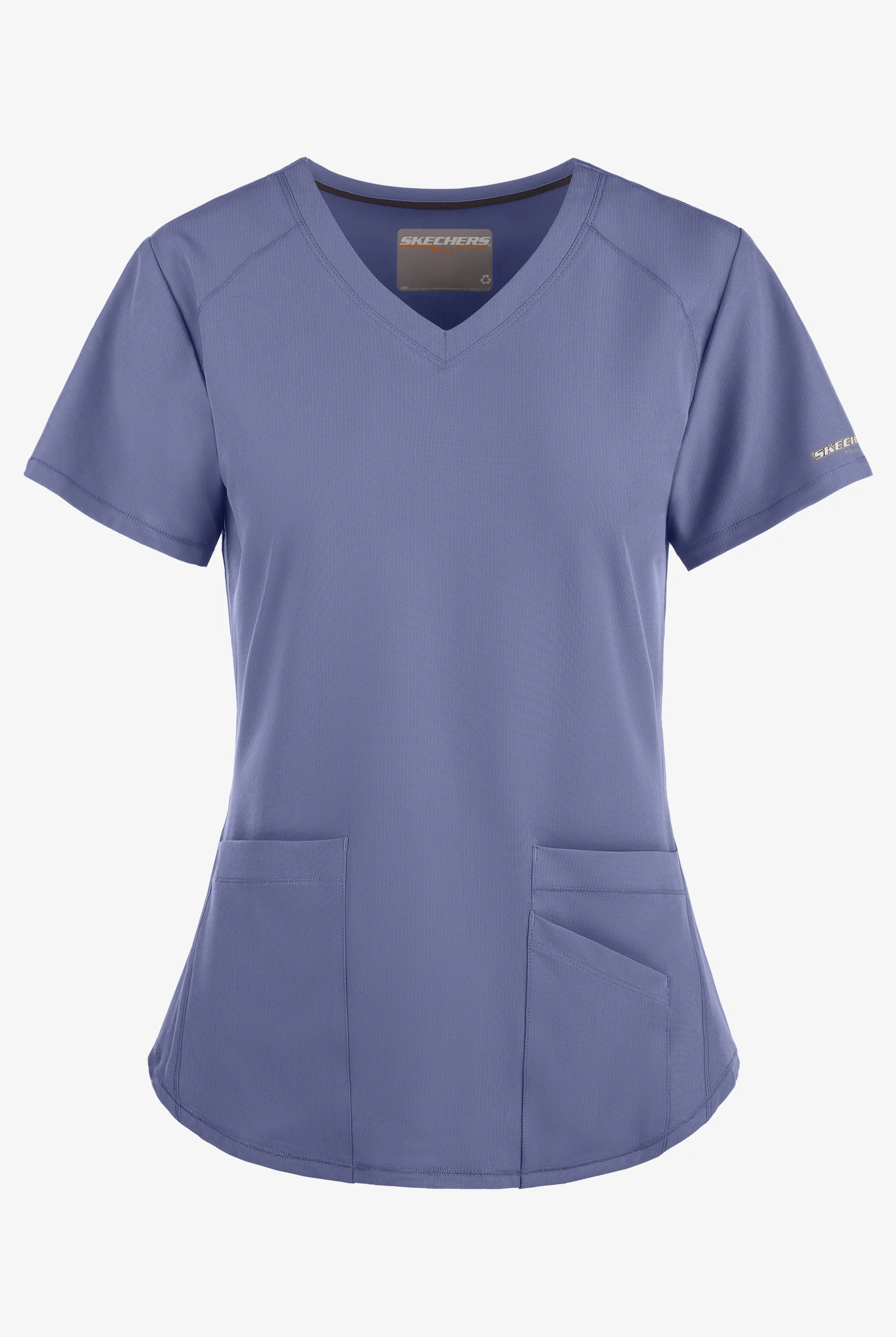 Skechers by Barco Breeze Women's 3-Pocket STRETCH V-Neck Scrub Top