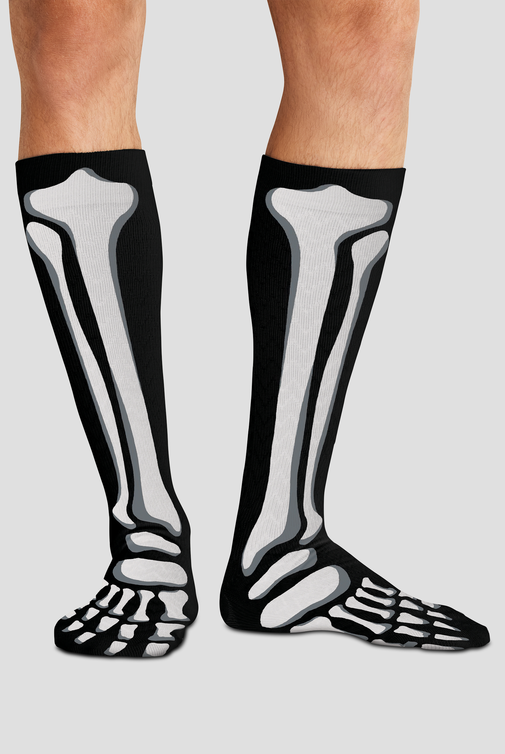 Cherokee Bad To The Bone Men's 10-15 mmHg Light Compression Socks