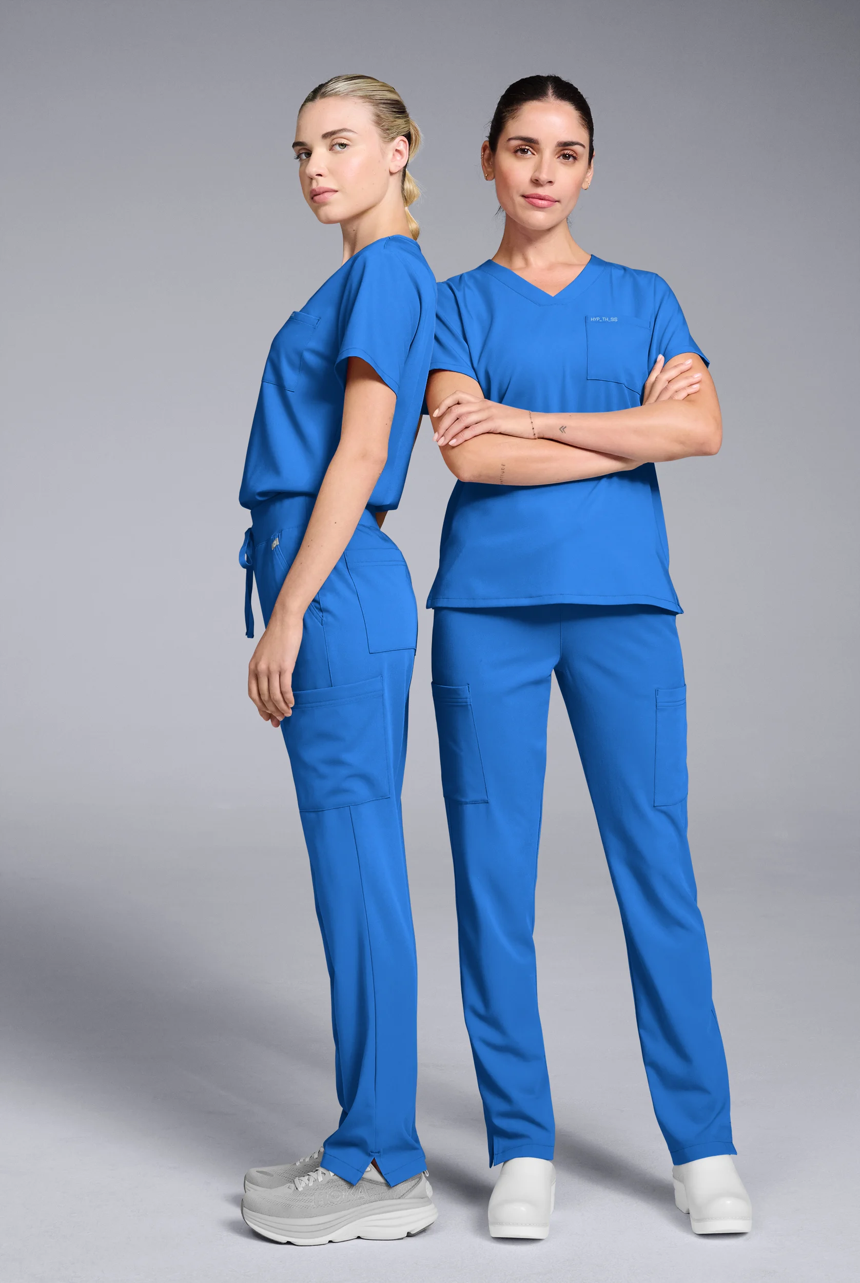 Hypothesis Women's Base 7-Pocket Straight Leg Cargo Scrub Pant