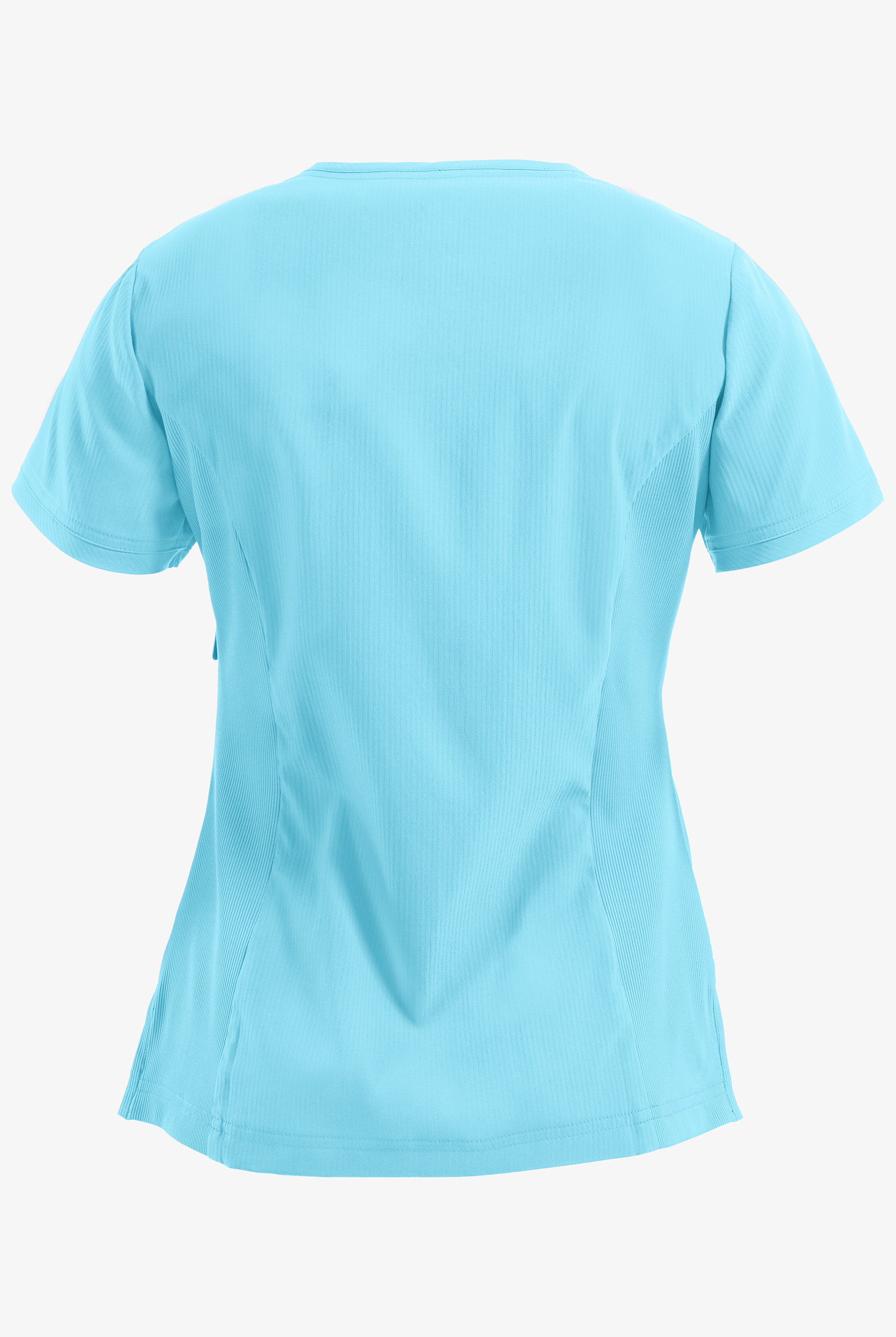Blusa m&eacute;dica koi Lite&trade; Philosophy STRETCH estilo cruzado con 3 bolsillos y cremallera para mujer