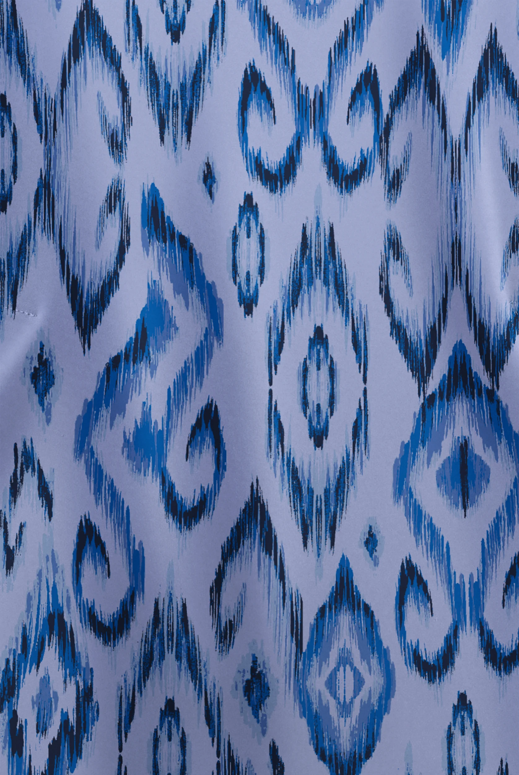 Easy STRETCH Women's Uzbek Kilim Ceil V-Neck Print Scrub Top