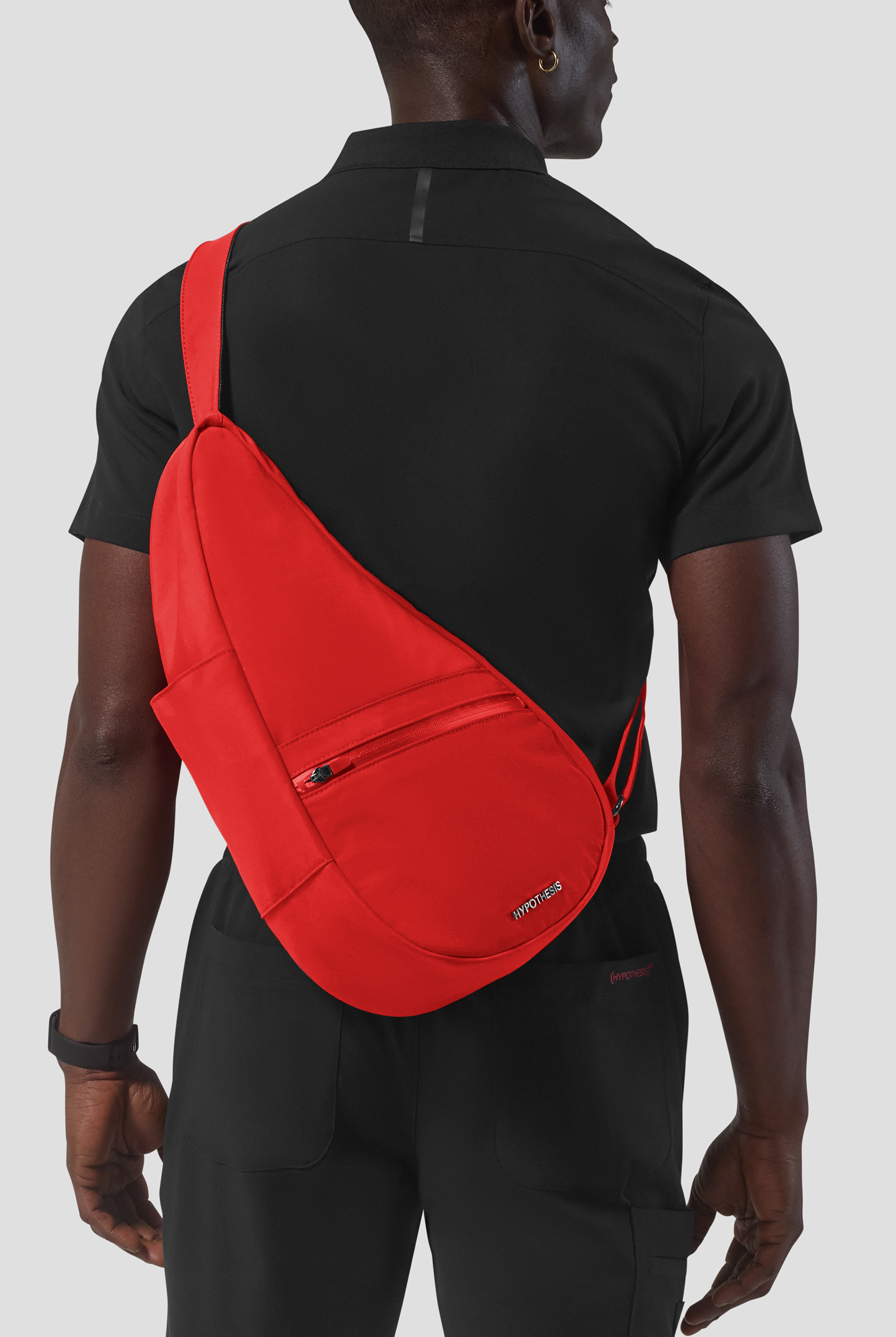 Hypothesis Meta Red Large Sling Bag