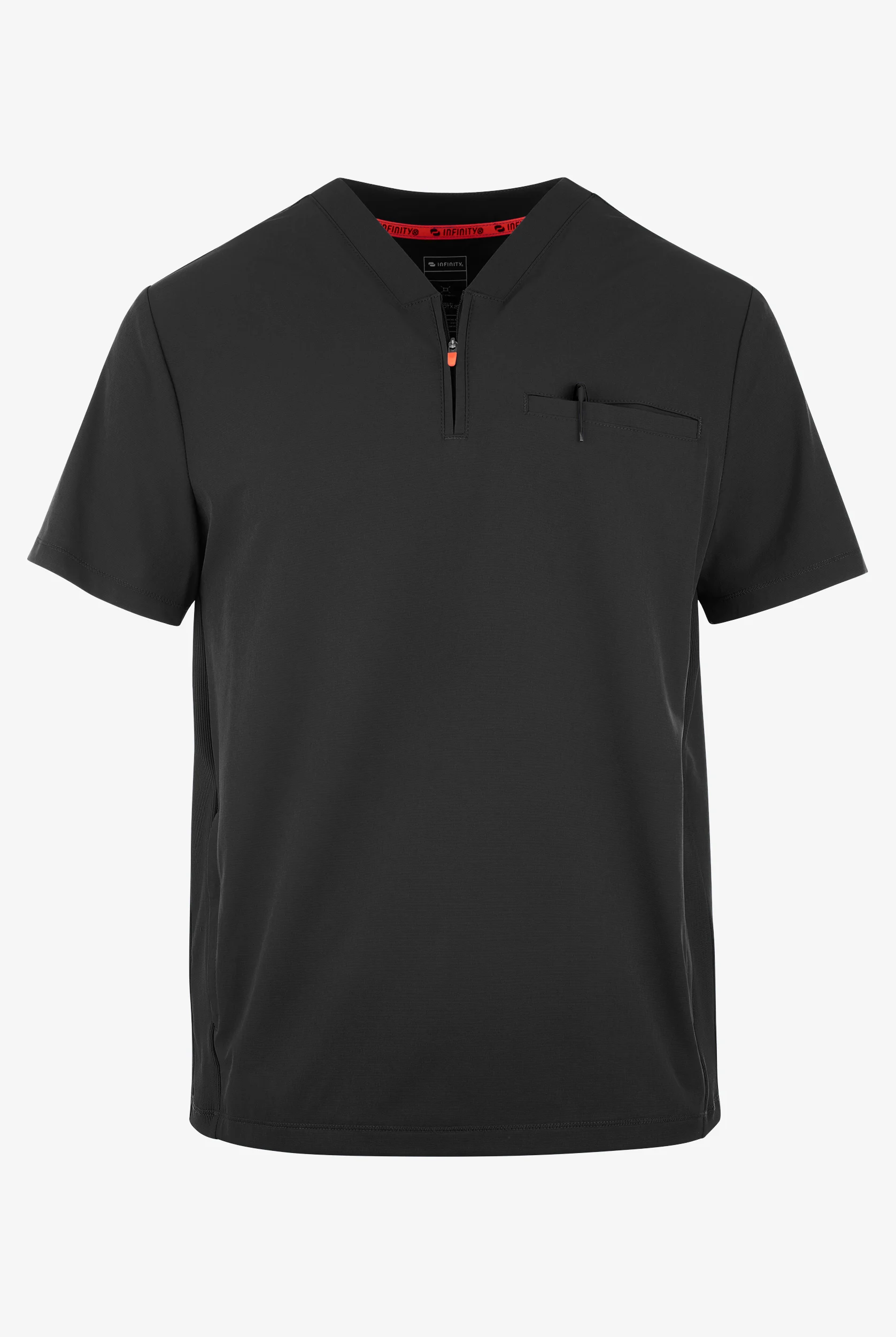 Camisa m&eacute;dica Infinity GNR8 STRETCH con tapeta con cremallera y 3 bolsillos para hombre
