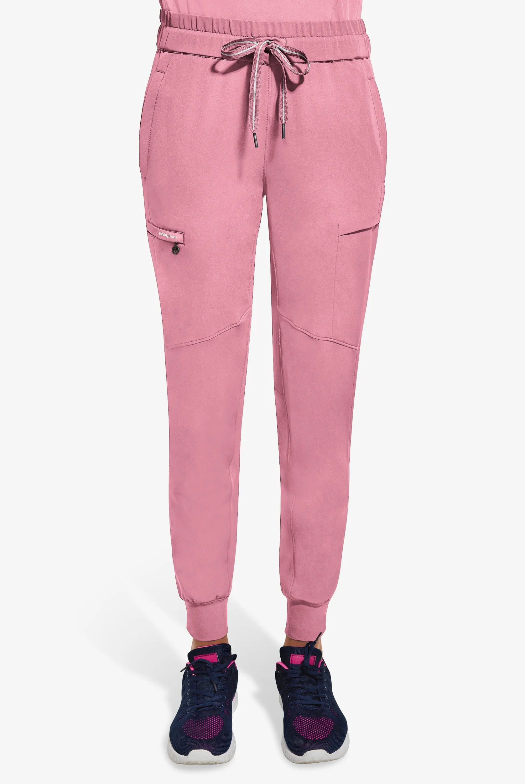Healing Hands 360 Naya Women's 6-Pocket STRETCH Elastic Jogger Drawstring Scrub Pants