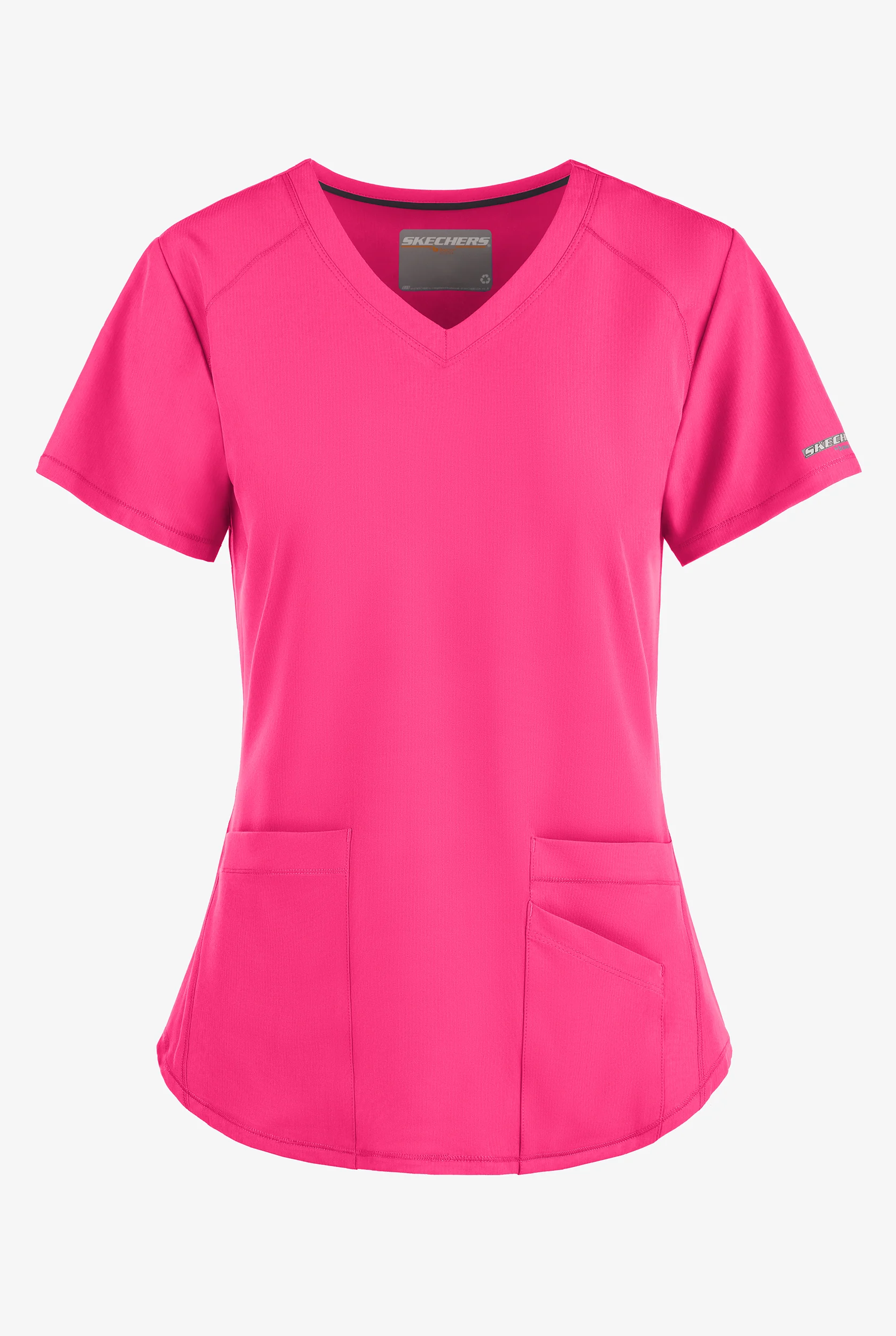 Skechers by Barco Breeze Women's 3-Pocket STRETCH V-Neck Scrub Top