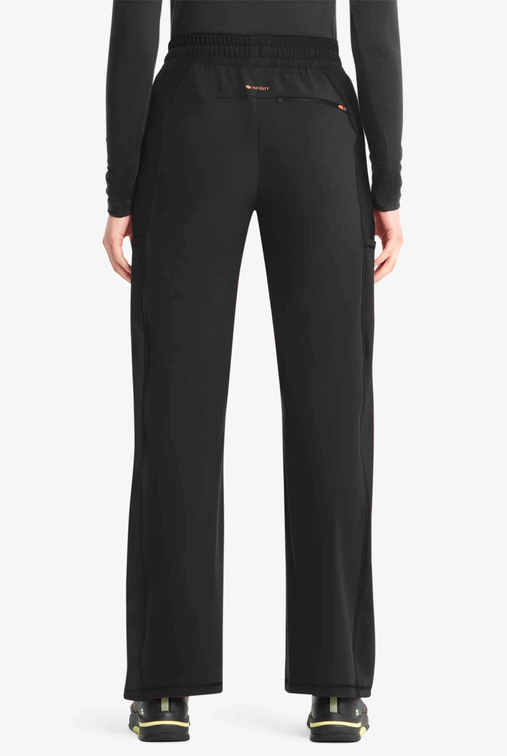 Infinity GNR8 Women's 5-Pocket STRETCH High Waisted Convertible Bungee Jogger Scrub Pants