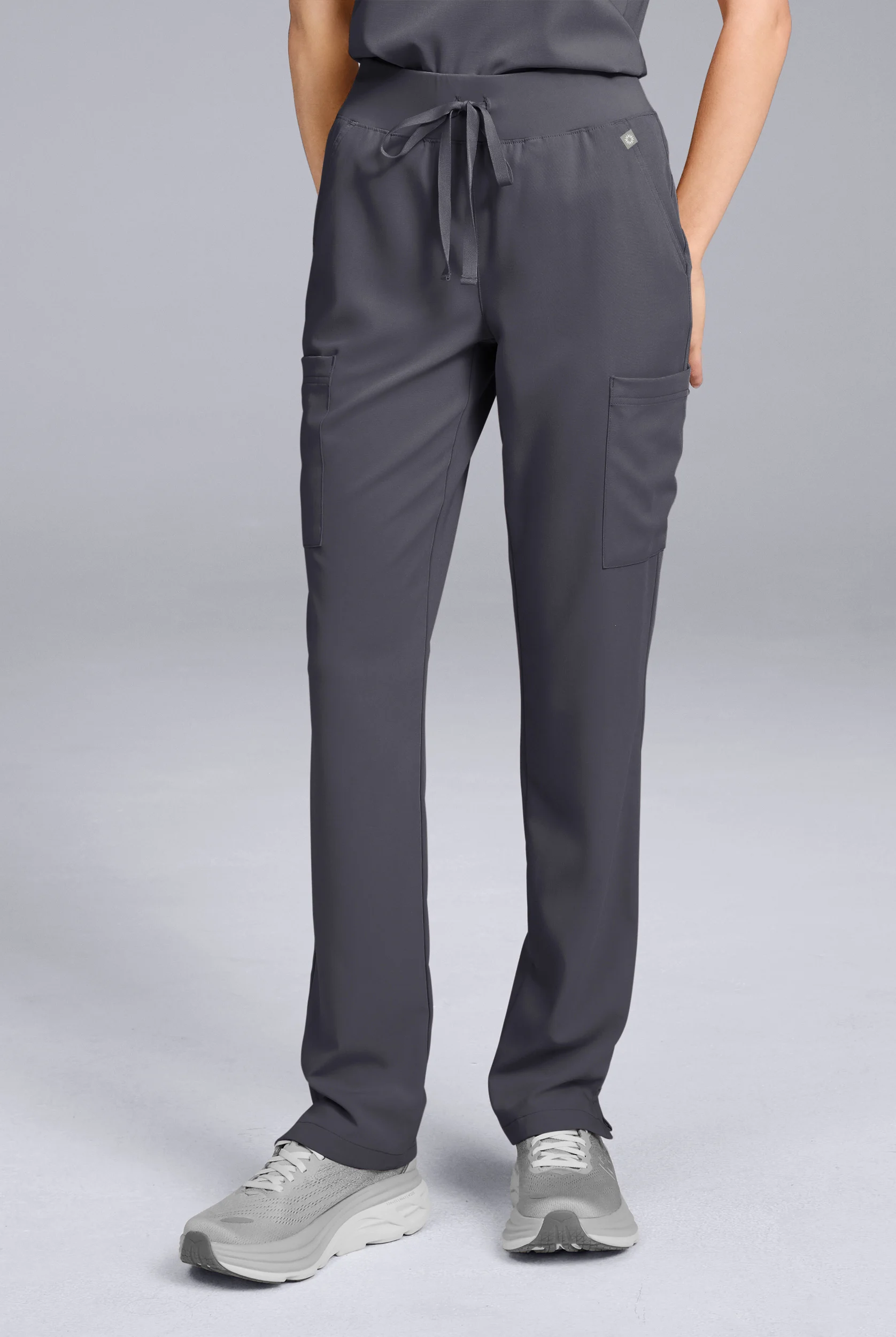 Hypothesis Women's Base 7-Pocket Straight Leg Cargo Scrub Pant