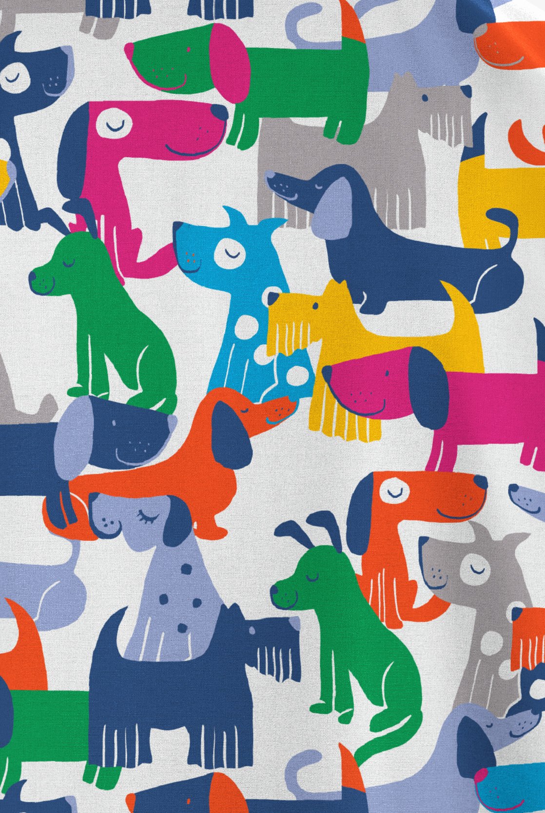 Butter-Soft Originals Playful Paws Women's Warm Up Print Scrub Jacket