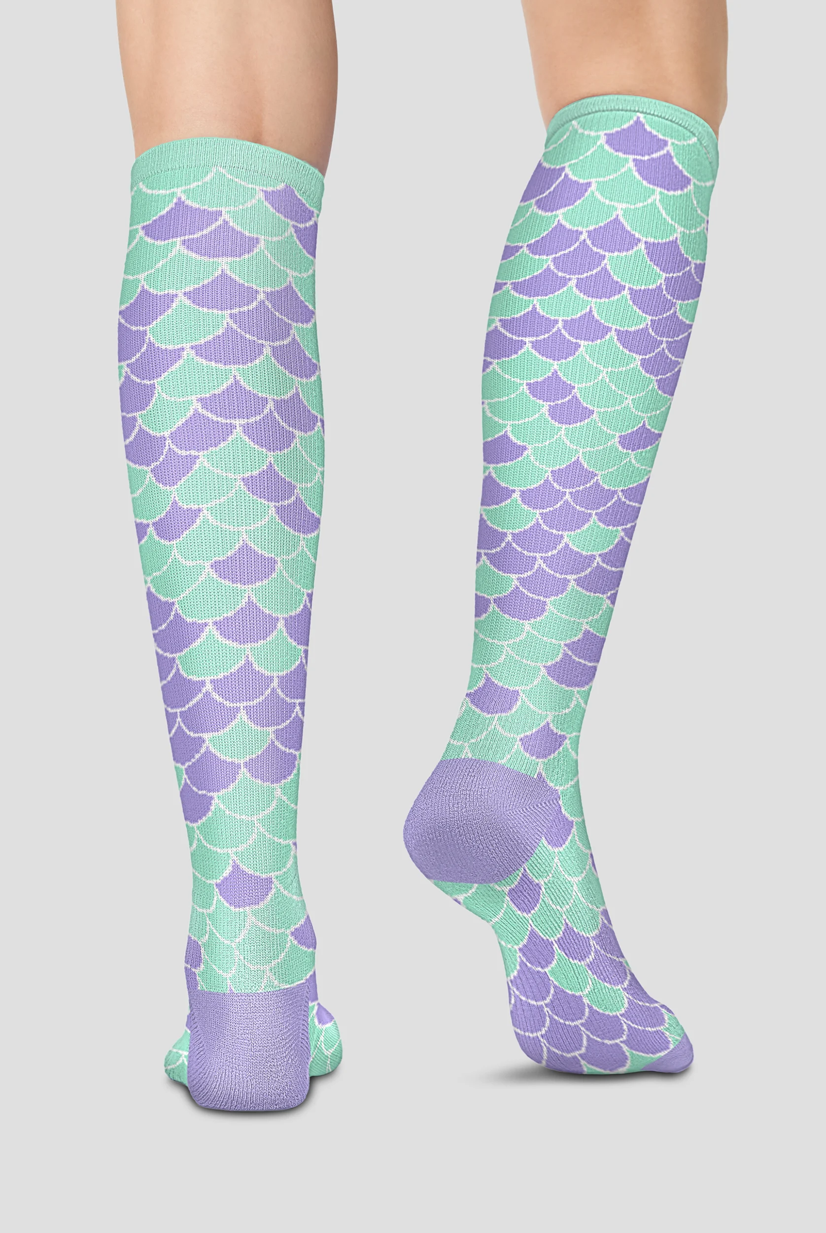 Cherokee Shimmer and Shine Women's 10-15 mmHg Wide Light Compression Socks