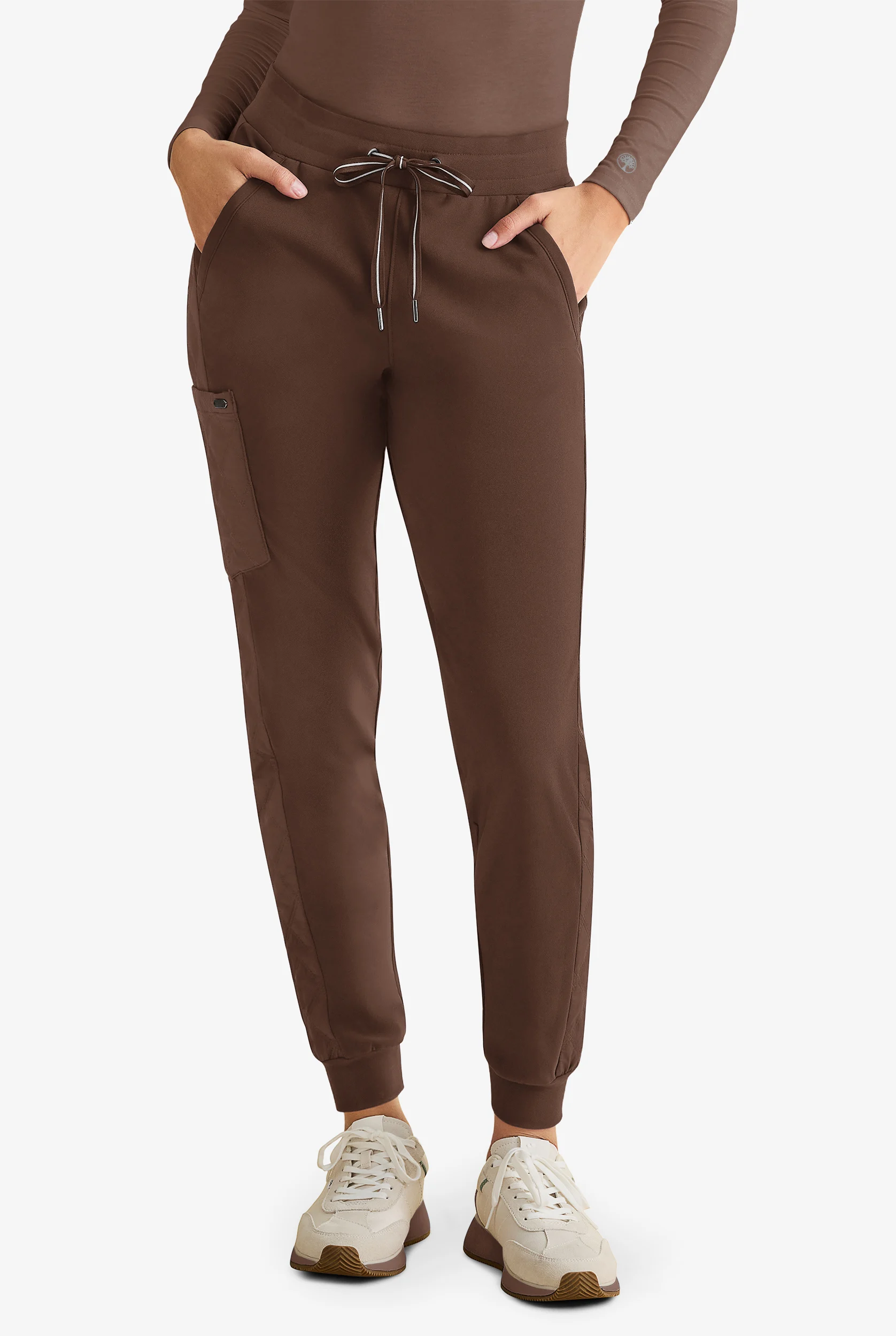 Healing Hands Limited Edition Kenya Women's 4-Pocket STRETCH Quilted Cargo Jogger Scrub Pants