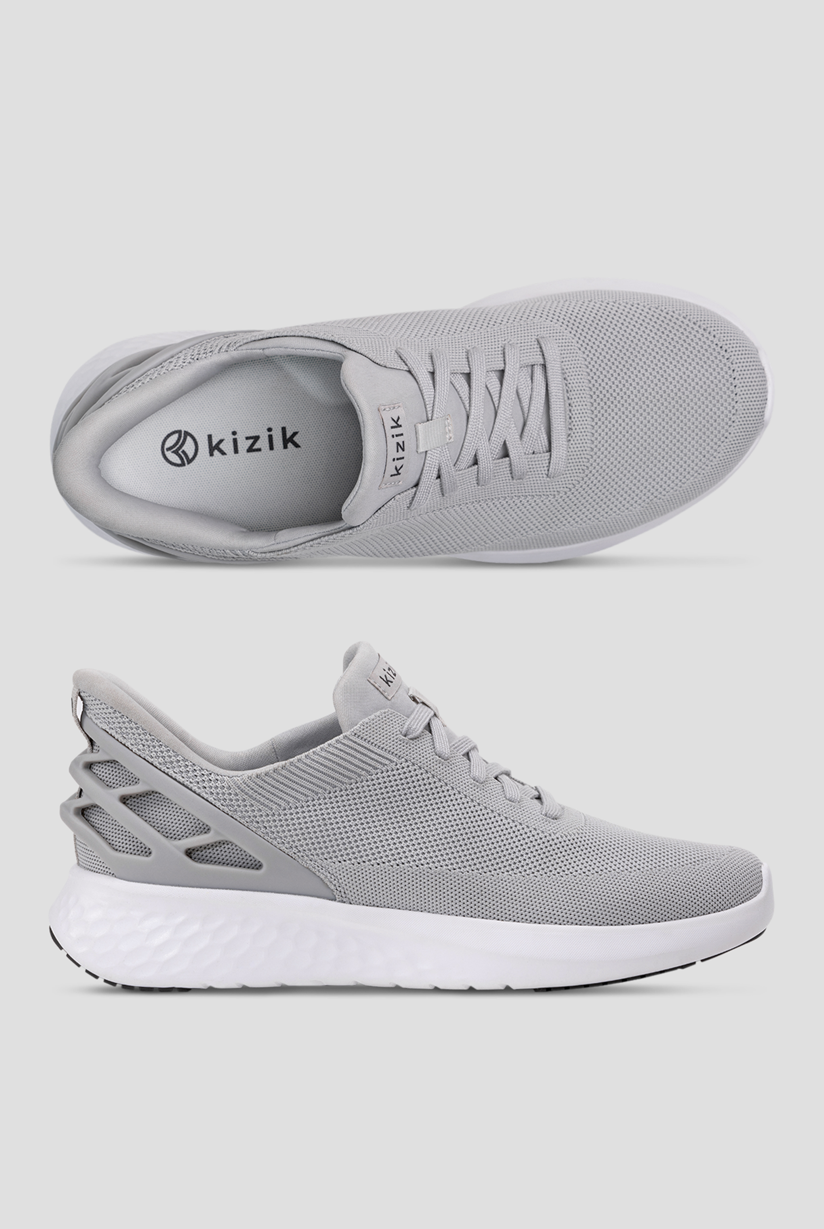 Kizik Athens Women’s Slate Grey Hands-Free Step-in Shoes