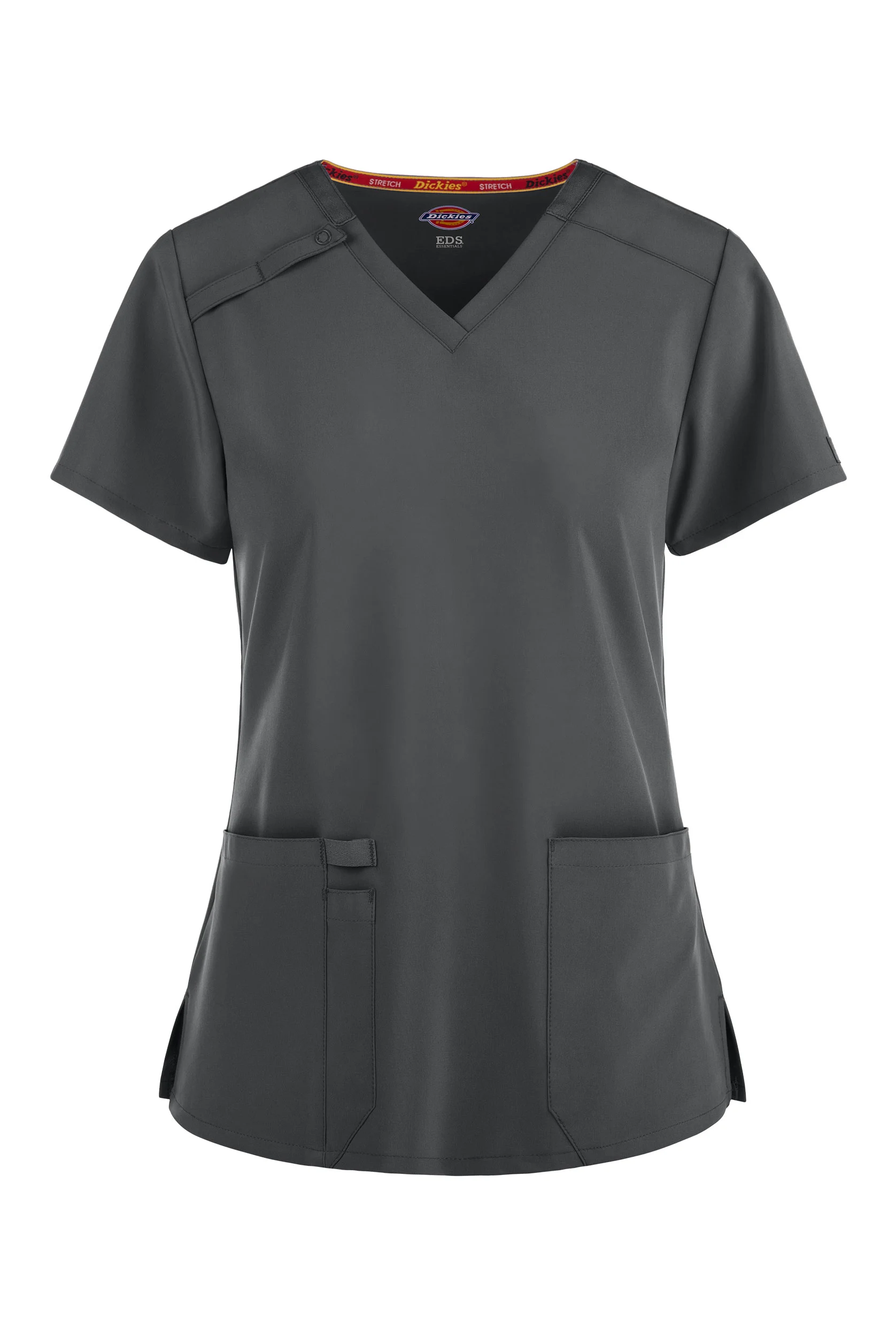 Dickies EDS Essentials Women's 2-Pocket STRETCH V-Neck Scrub Top