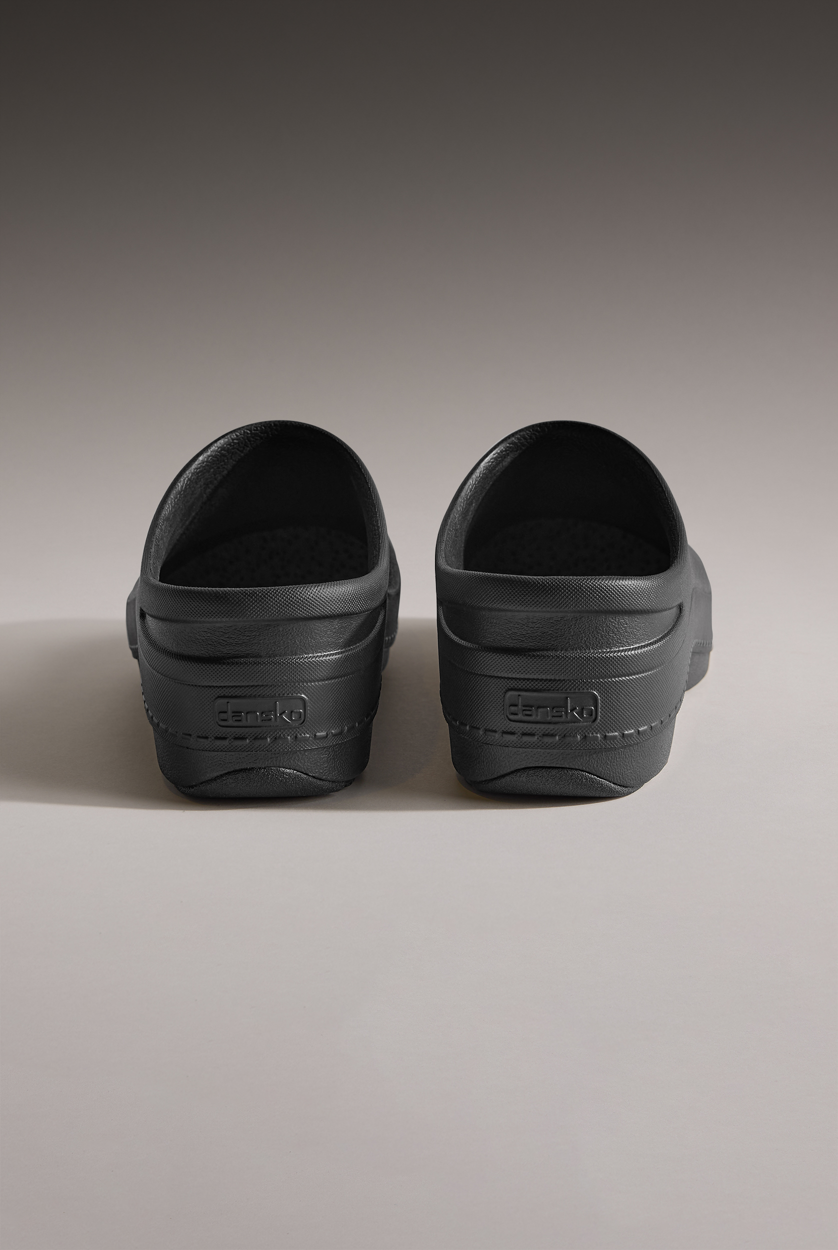 Dansko Women's Kaci SR Black Backless Clogs